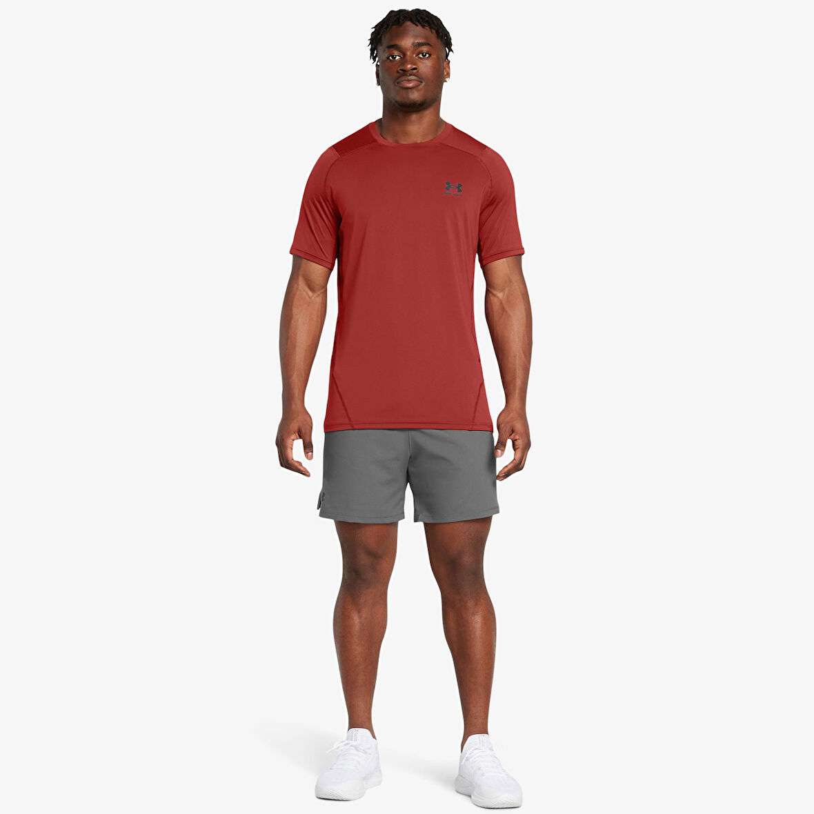 Under Armour Anish Woen 6İn Erkek Gri Antrenman Şort