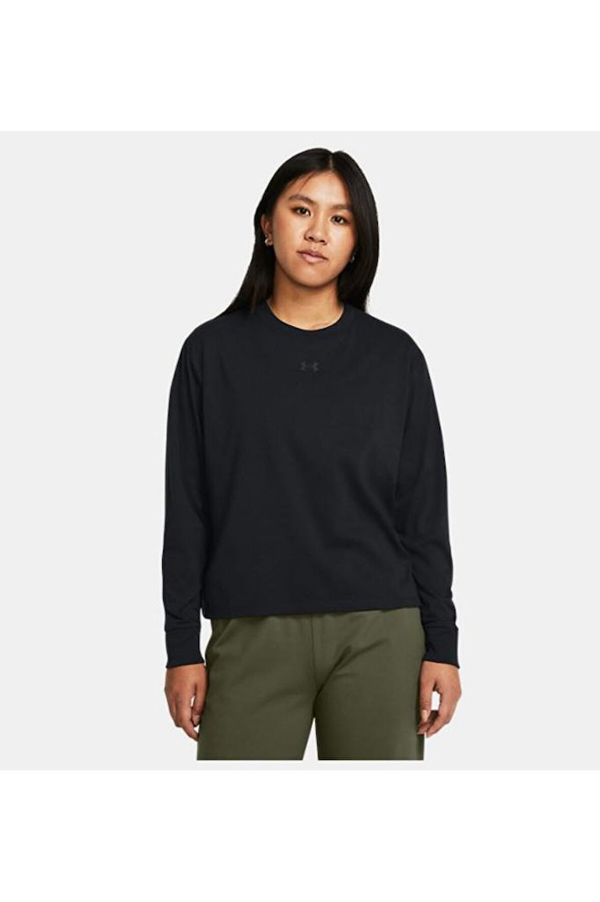 Kadın UA Boxy Uzun Kollu T-Shirt 1387314-001