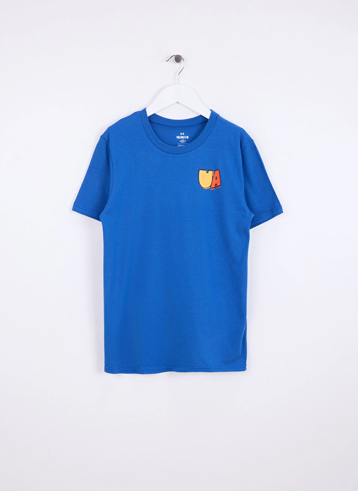 Under Armour Baskılı Siyah Erkek Çocuk T-Shirt 1386829-432-UA B BTS CARTOON LETTER