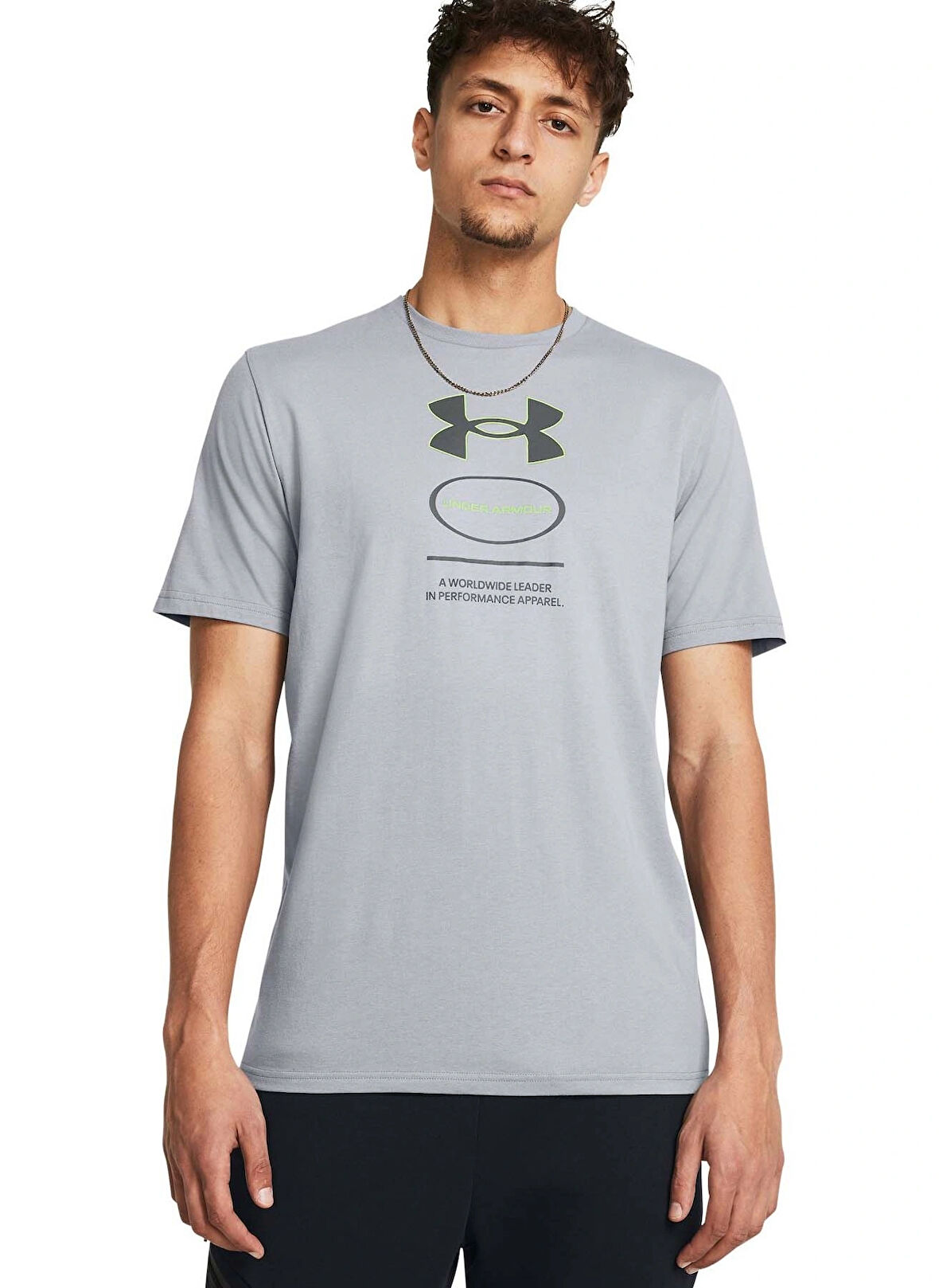 Under Armour T-Shirt, L, Gri