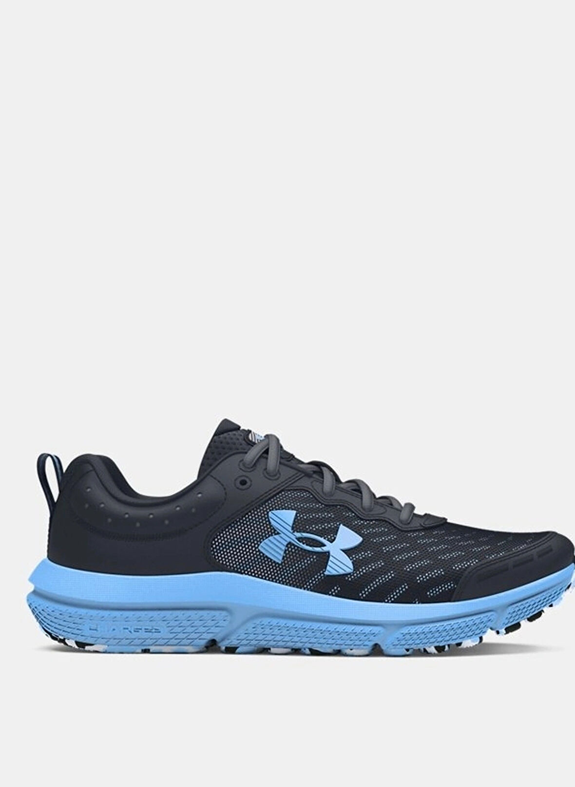 Under Armour Siyah - Mavi Erkek Çocuk Koşu Ayakkabısı 3026182-005-UA BGS Assert 10