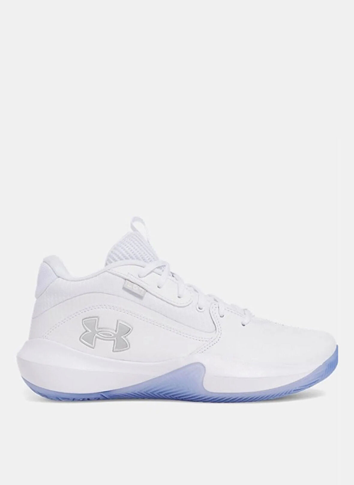 Under Armour 3028512-103 UA Lockdown 7 Beyaz Erkek Basketbol Ayakkabısı