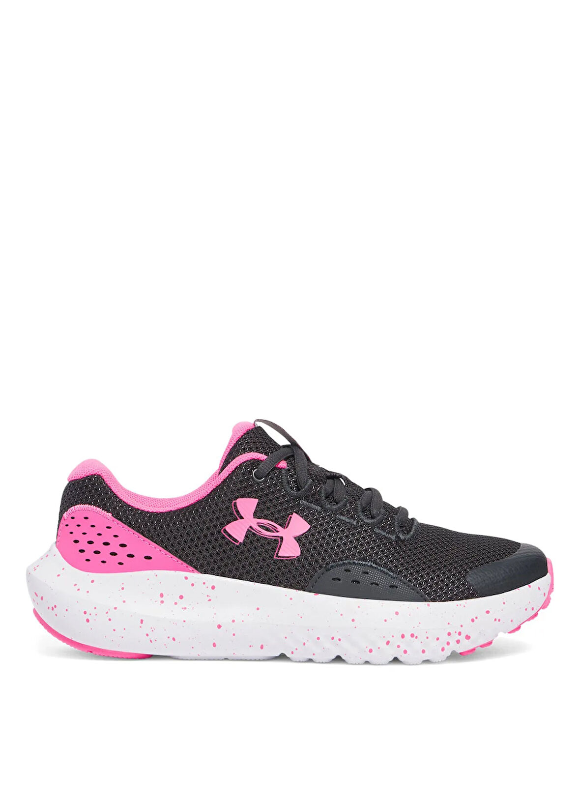 Under Armour Siyah Erkek Çocuk Koşu Ayakkabısı 3027108-016-UA GGS Surge 4
