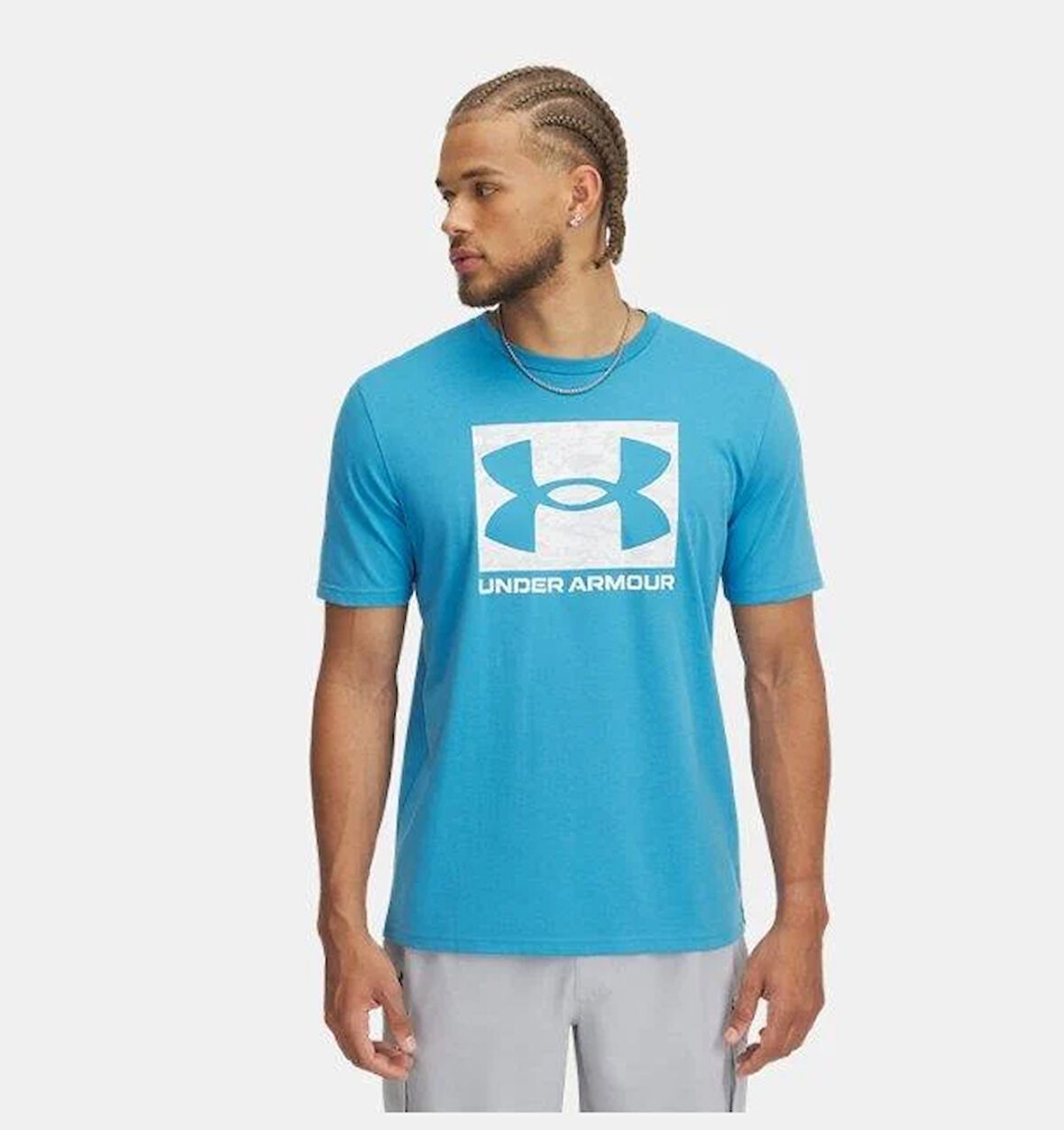 Under Armour UA ABC CAMO BOXED LOGO SS Erkek T-Shirt