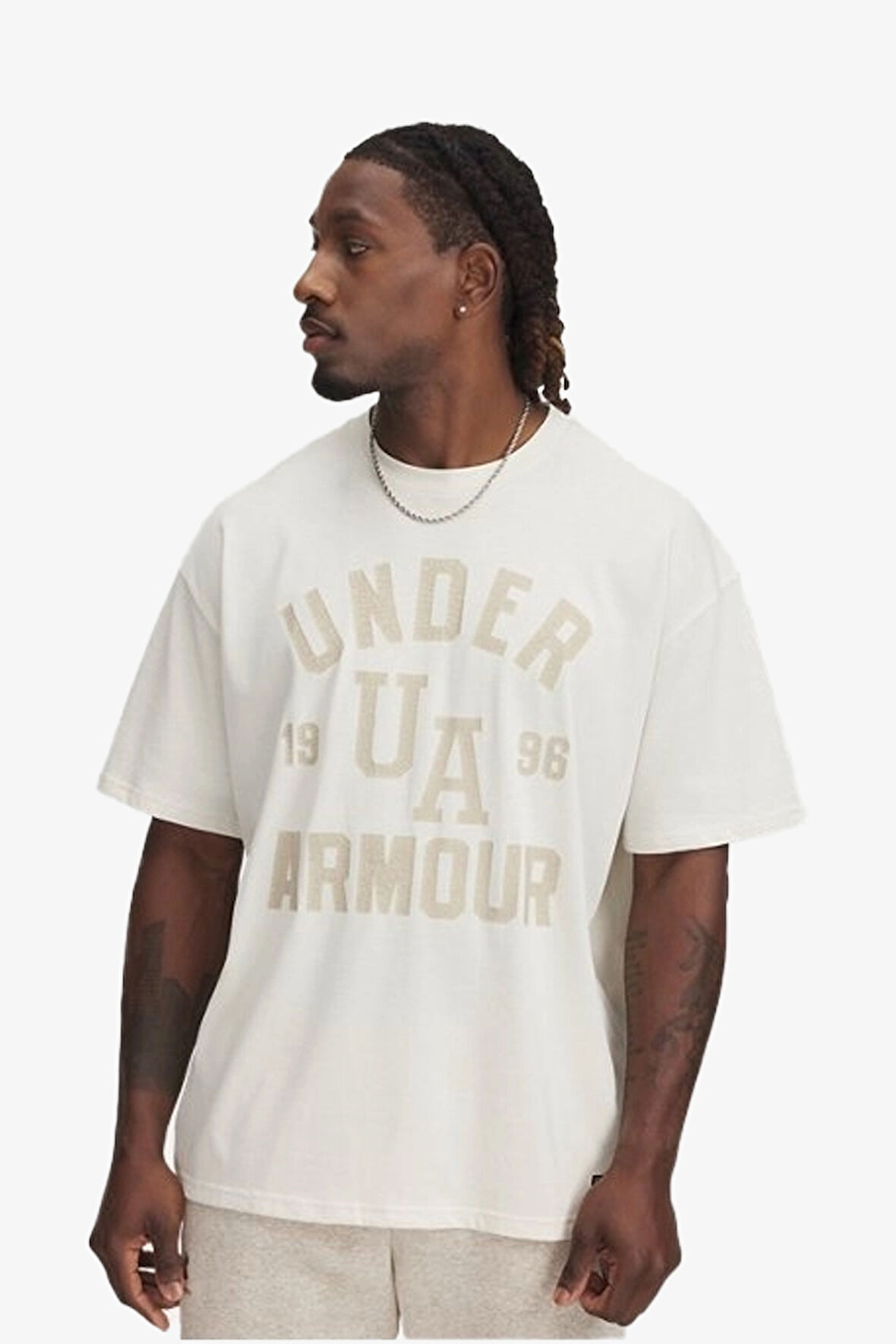 Under Armour Hw Varsıty Erkek Taş T-shirt 1390179-279