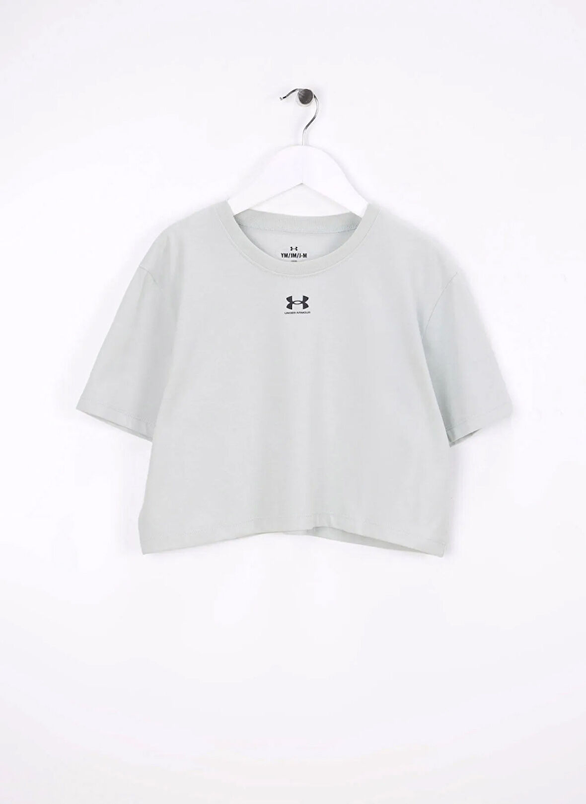 Under Armour Düz Haki Kız Çocuk T-Shirt 1389755-377-UA Rival SS
