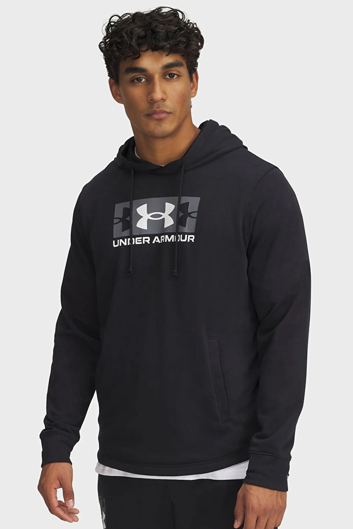 Under Armour Ua Rival Terry Logo Erkek Sweatshirt 1390141-001