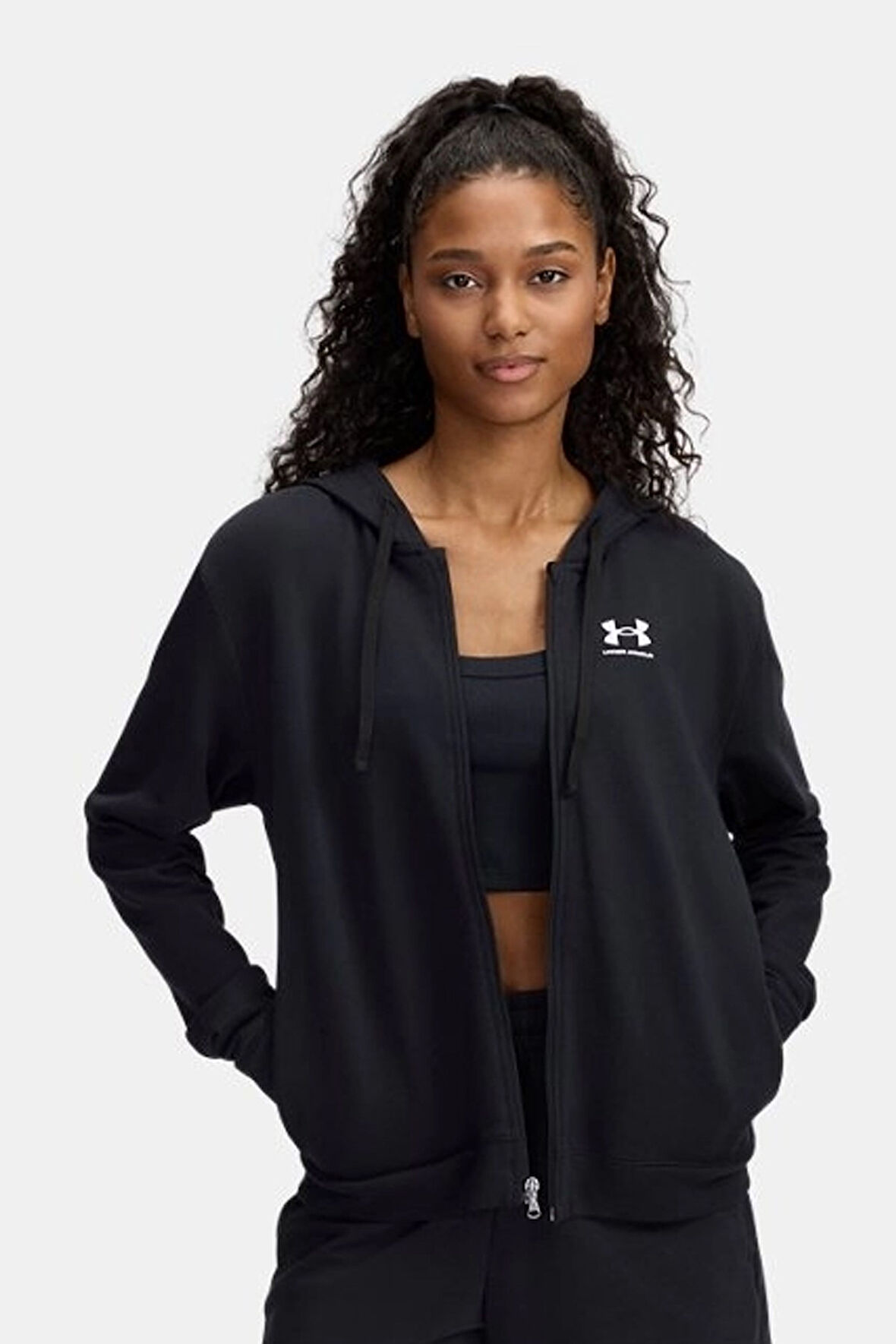 Under Armour Ua Rival Terry Fz Kadın Ceket 6005509-001