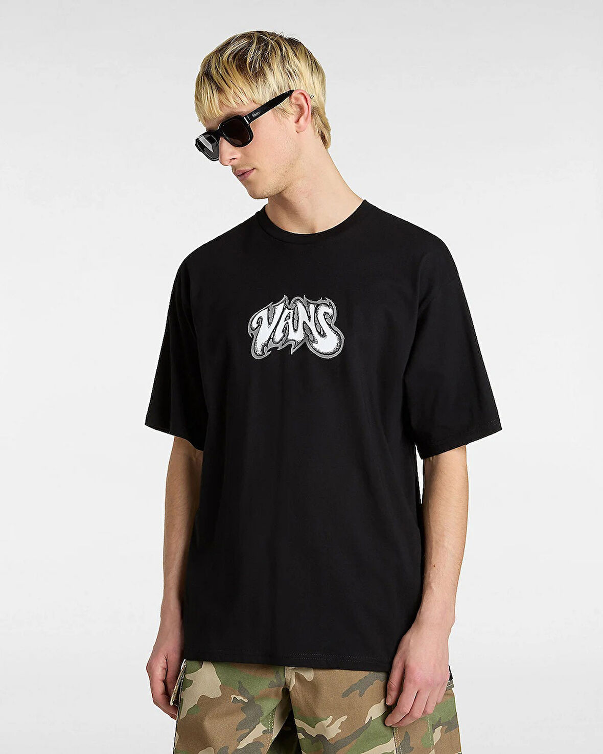 Vans Hissterik Ss Erkek T-shirt VN000M5JBLK1