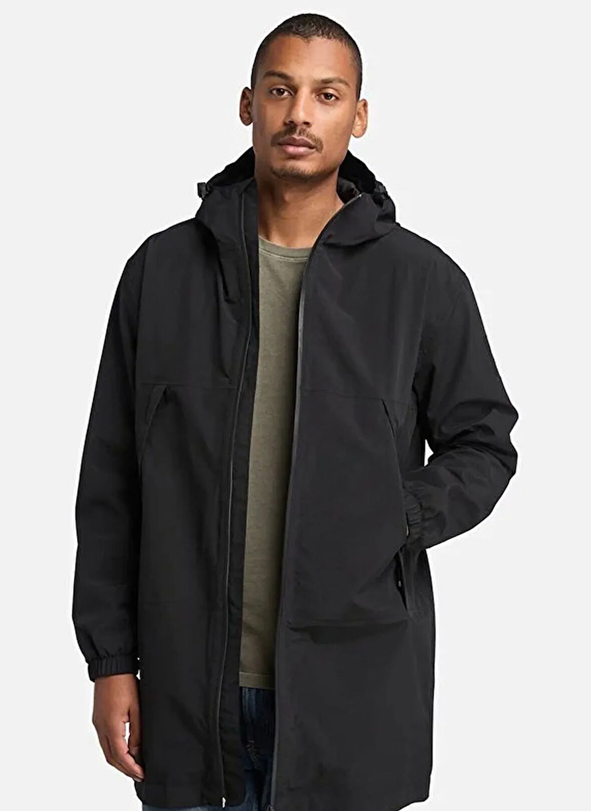 Timberland TB0A44PP0011-WINNICK Waterpro Parka Siyah Regular Fit Düz Erkek Ceket