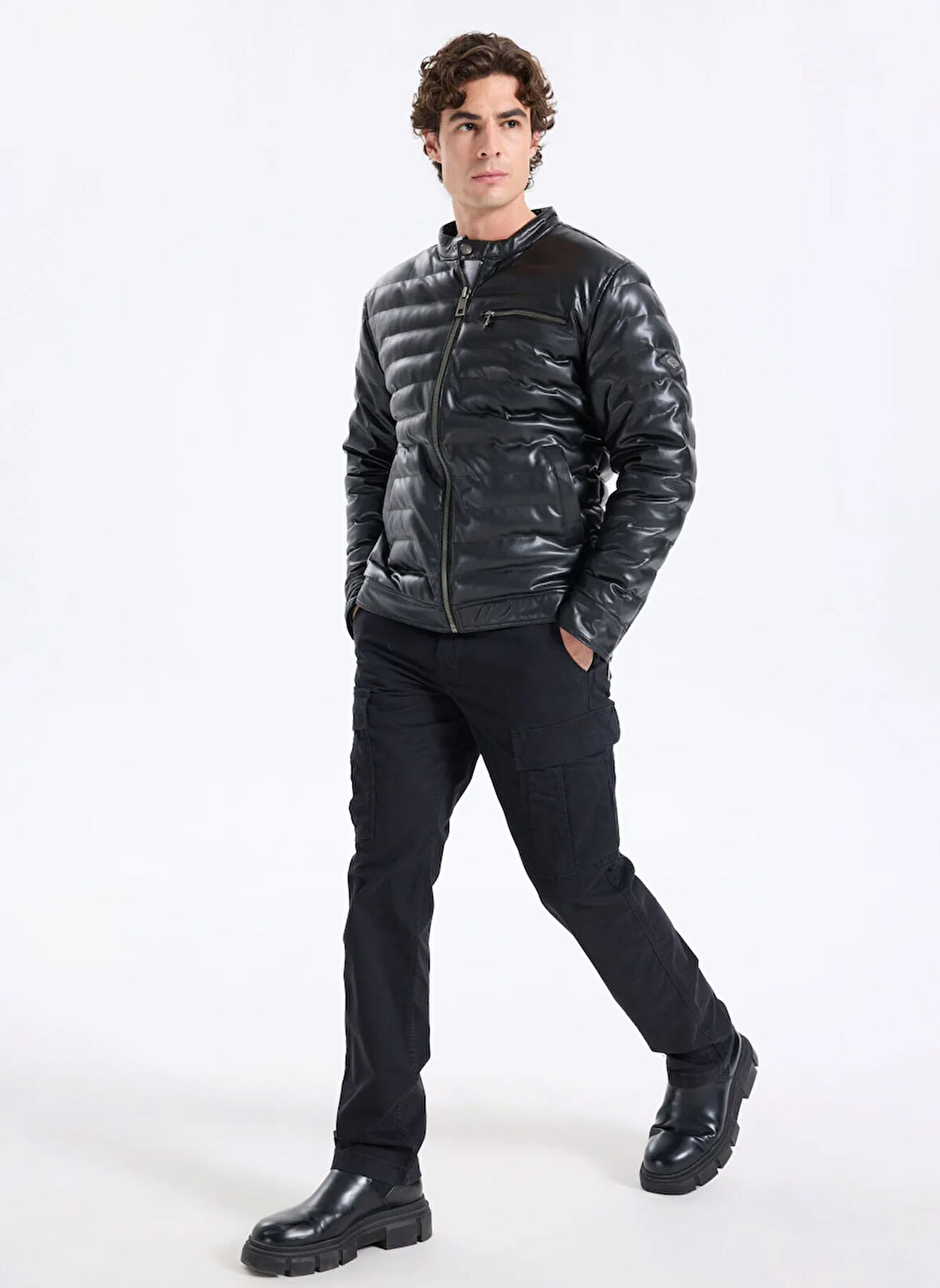 Timberland TB0A2PG90011-BROOKLINE Cargo Pant Siyah Normal Bel Straight Paça Regular Fit Düz Erkek Outdoor Pantolonu