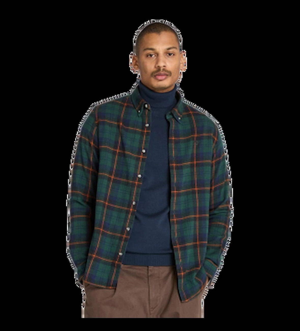 TİMBERLAND Midweight Flannel Check Shirt TB0A44XQG821
