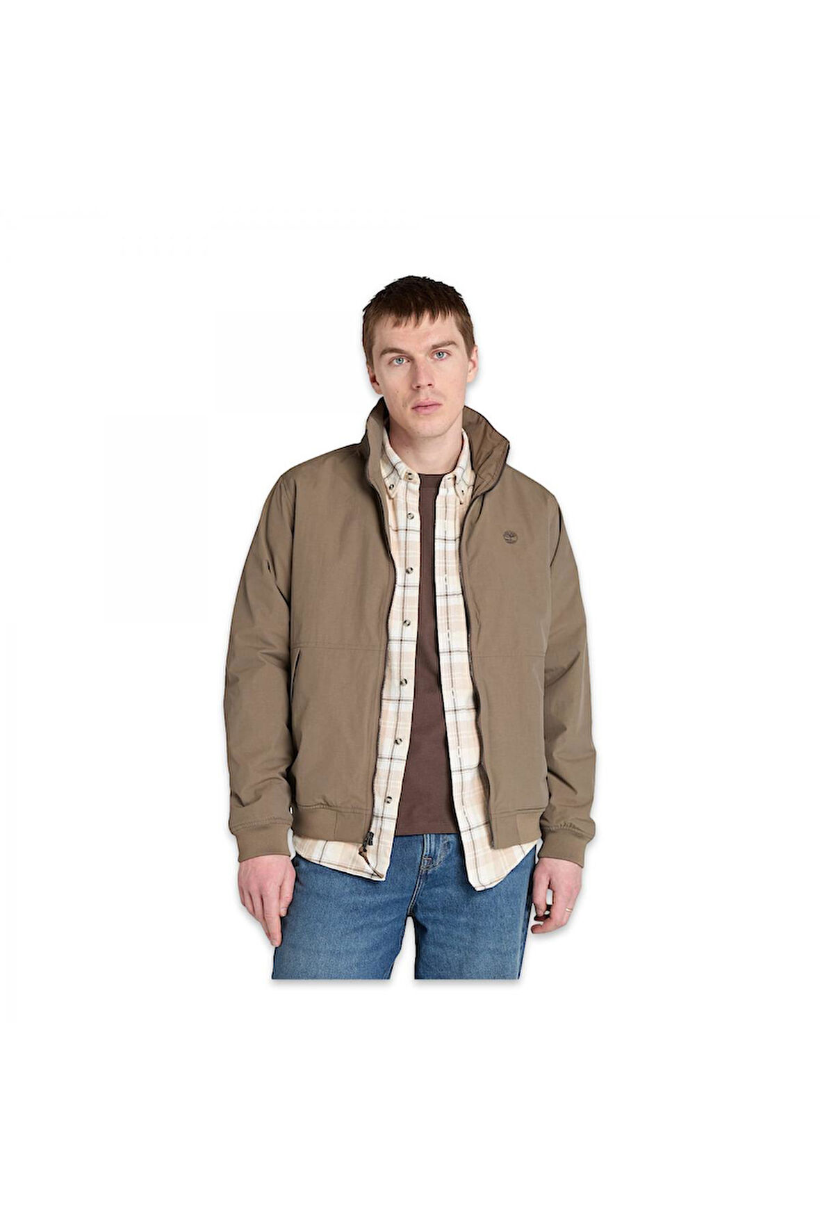 Timberland Tb0A62Cf Waterproof Sailor Bomber Kahverengi Erkek Ceket
