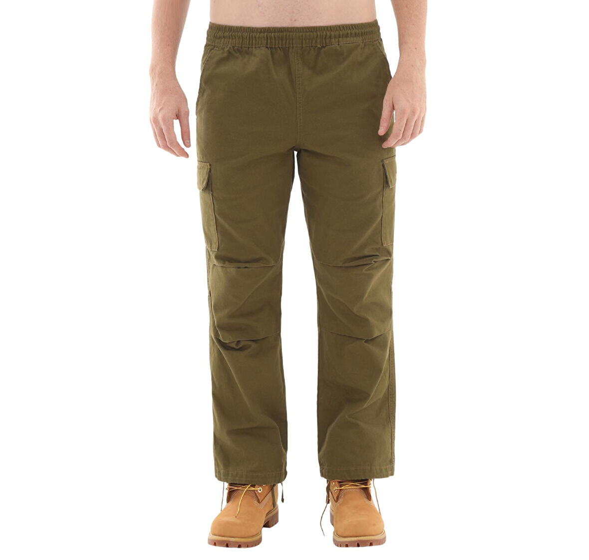 B0A6HPK3021-R Timberland Washed Duck Canvas Cargo Pant Erkek Pantolon Yeşil