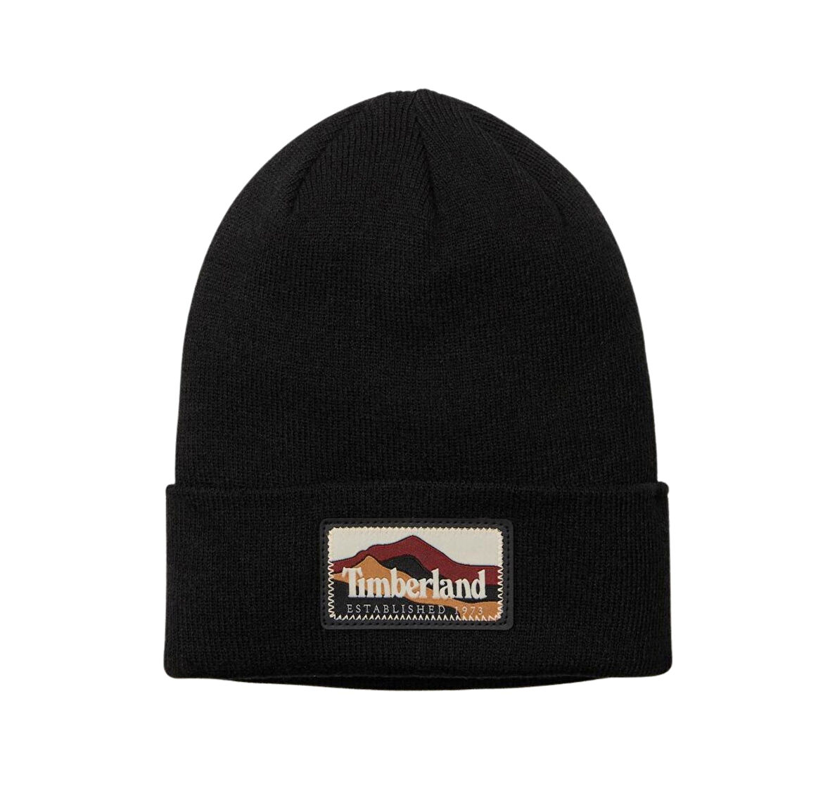 B0A663T0011-R Timberland Mountain Patch Beanie Erkek Siyah