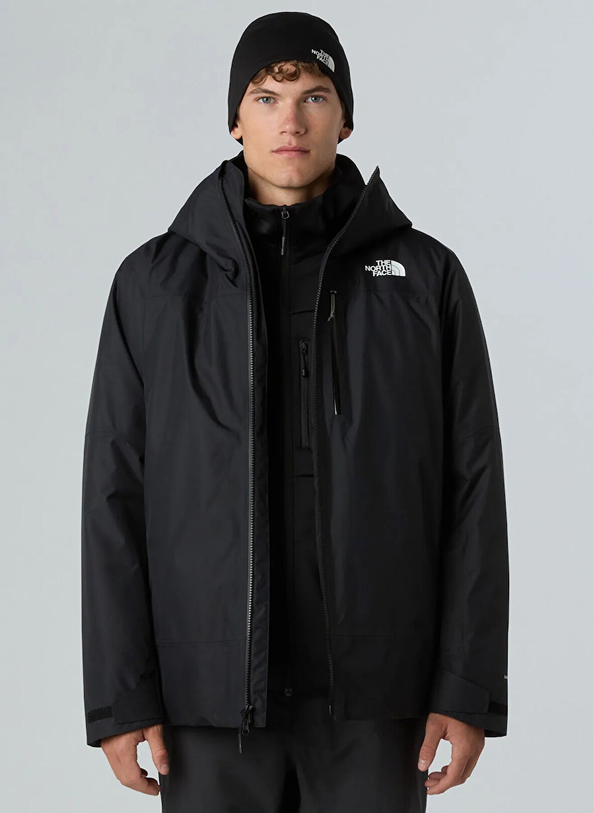 The North Face NF0A8CNTJK31-M INSULATED JACKET Siyah Düz Erkek Mont