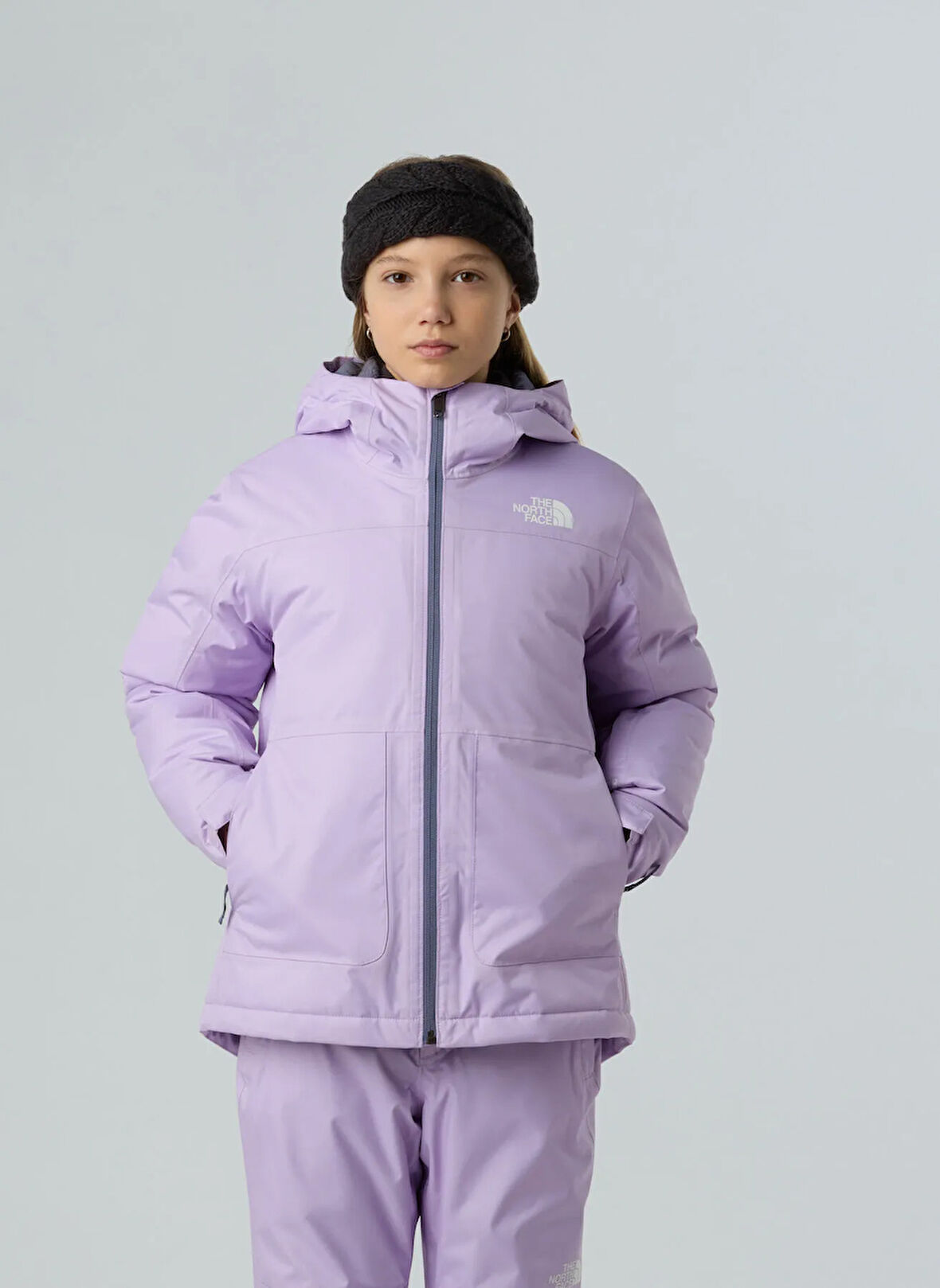 The North Face Lila Kız Çocuk Kayak Montu NF0A88UGQZI1-G FREEDOM INSULATED JA