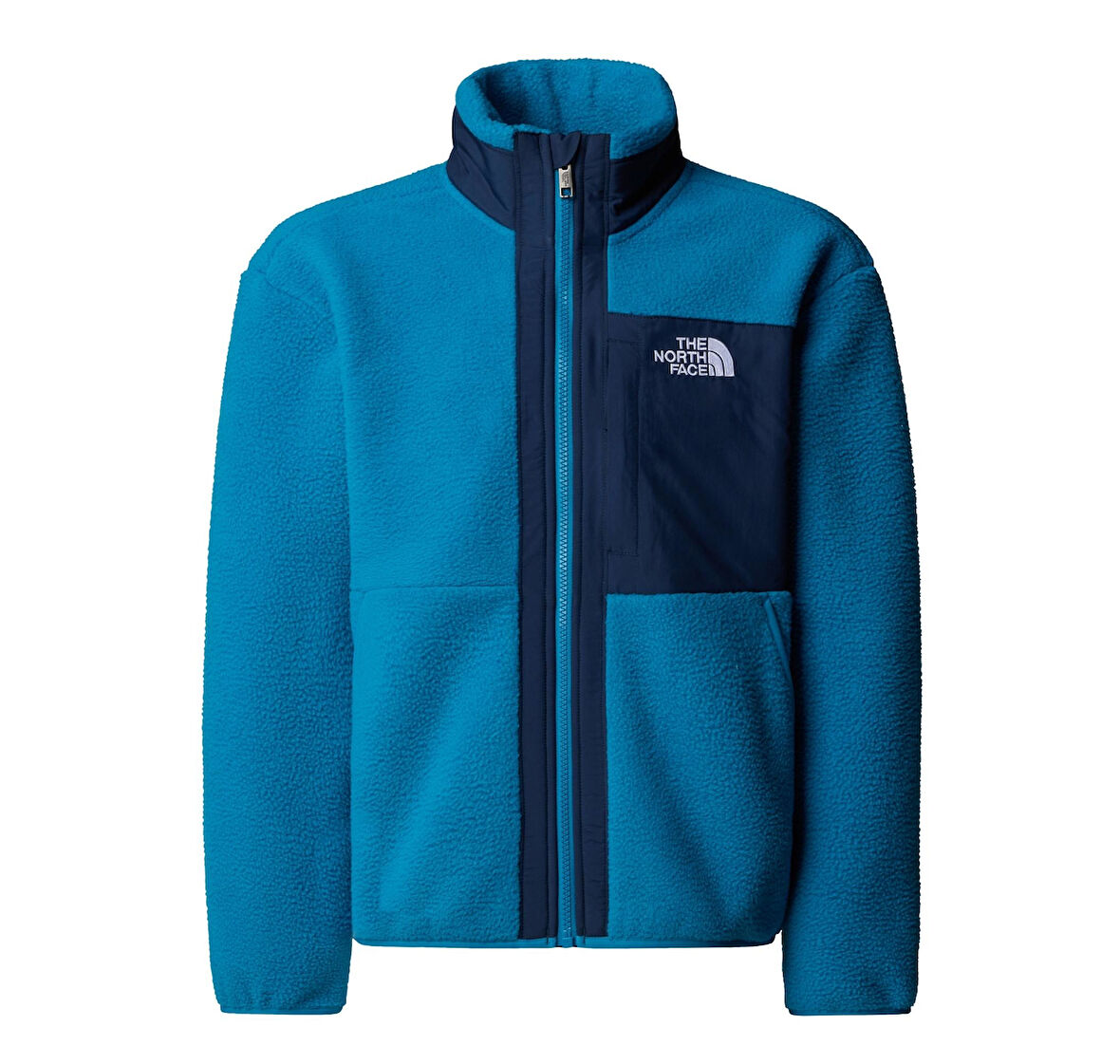 F0A8AZGDDI1-R The North Face B Yumıorı Full Zıp Jacket &amp;Ccedil;ocuk Ceket Mavi