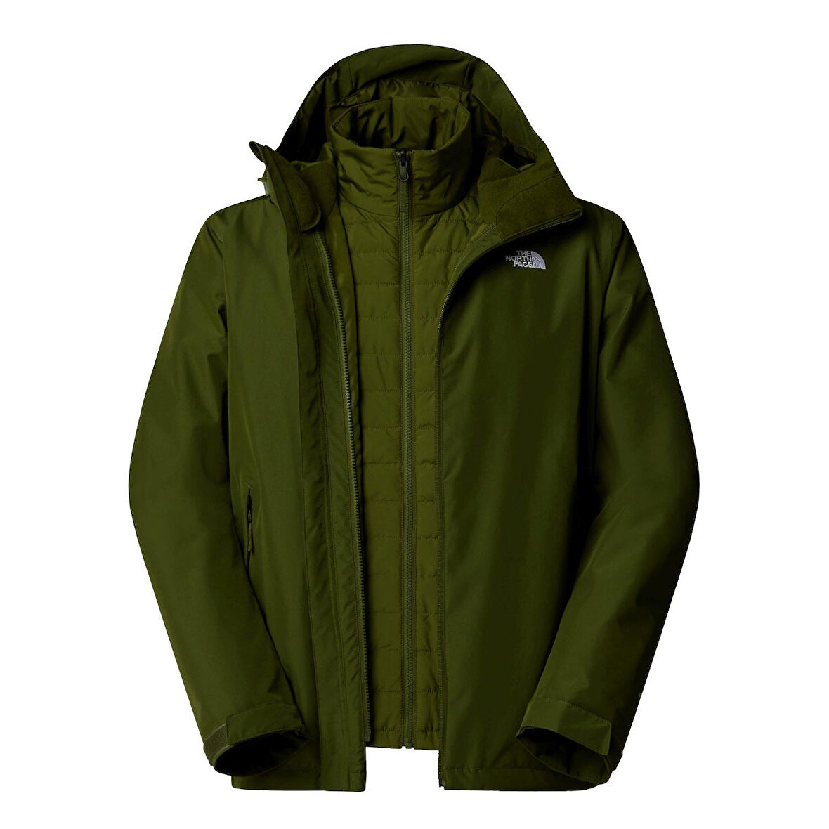 The North Face M CARTO MONO TRICLIMATE HOODED JACKET Erkek Ceket NF0A8D1SBRI1