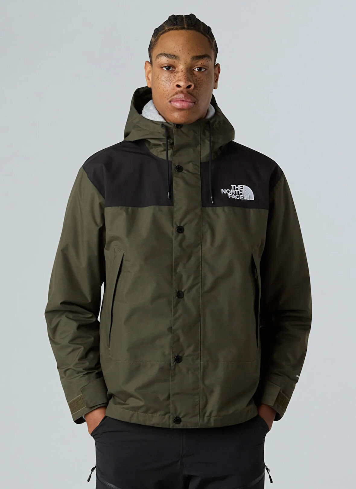 The North Face NF0A8B5GBQW1-M REIGN ON JACKET Yeşil Düz Erkek Mont