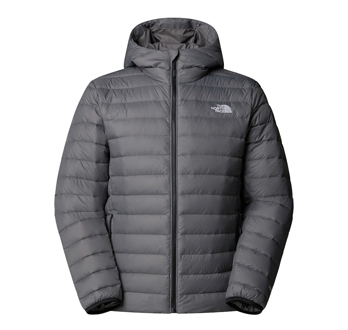 F0A8D1T0UZ1-R The North Face M Classıc Down Hooded Jacket Erkek Mont Gri