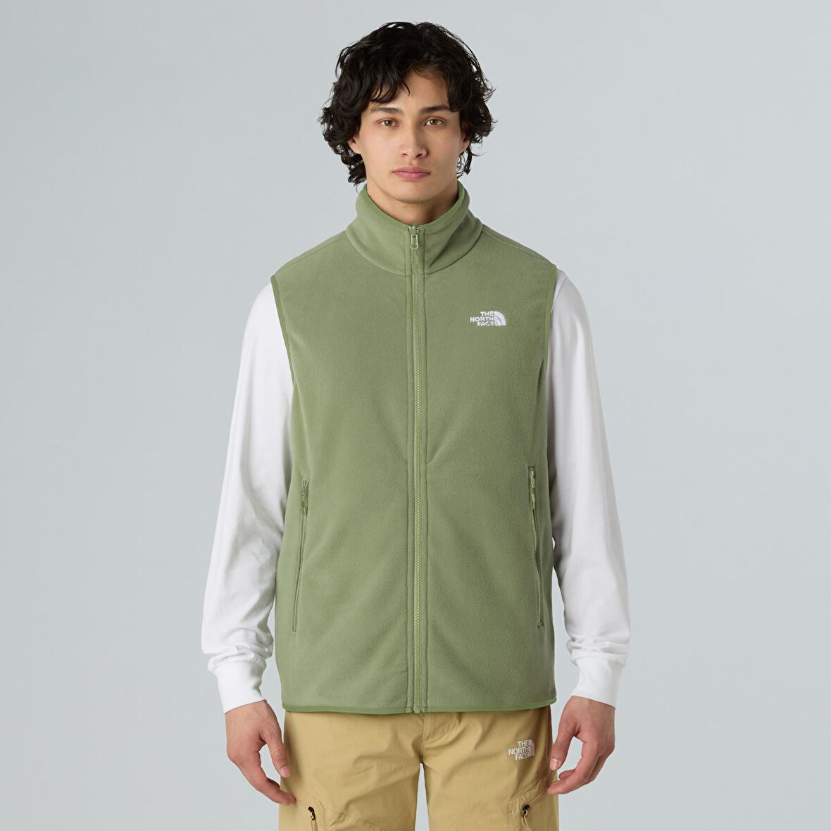 The North Face Erkek Glacıer Fleece Polar Yelek NF0A8DQNBO91
