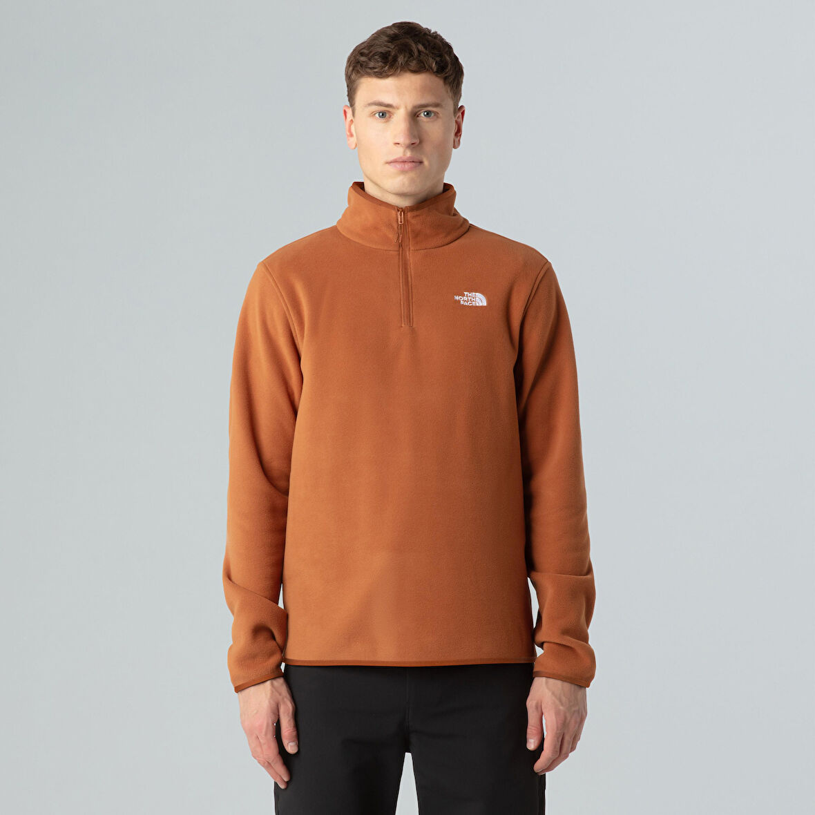 The North Face M Glacier Fleece 1/4 Zip Jacket Erkek Polar