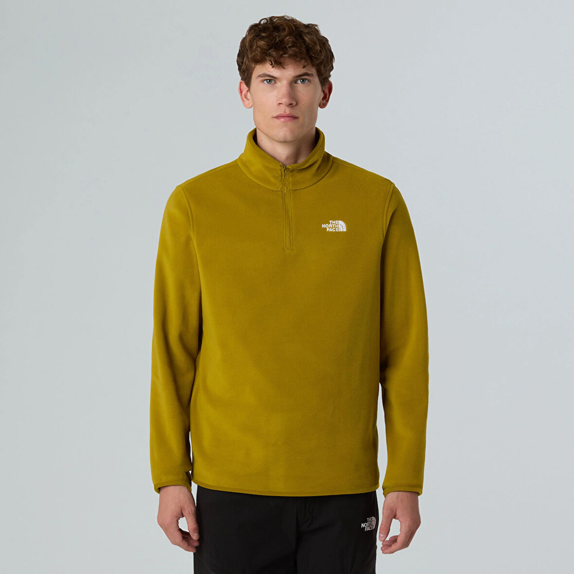 The North Face M Glacier Fleece 1/4 Zip Jacket Erkek Polar