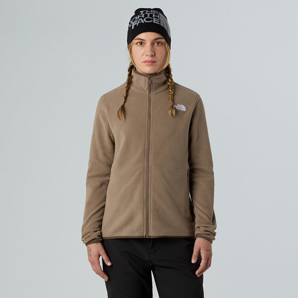 The North Face Kadın Glacier Tam Fermuarlı Polar NF0A8D2FBOW1