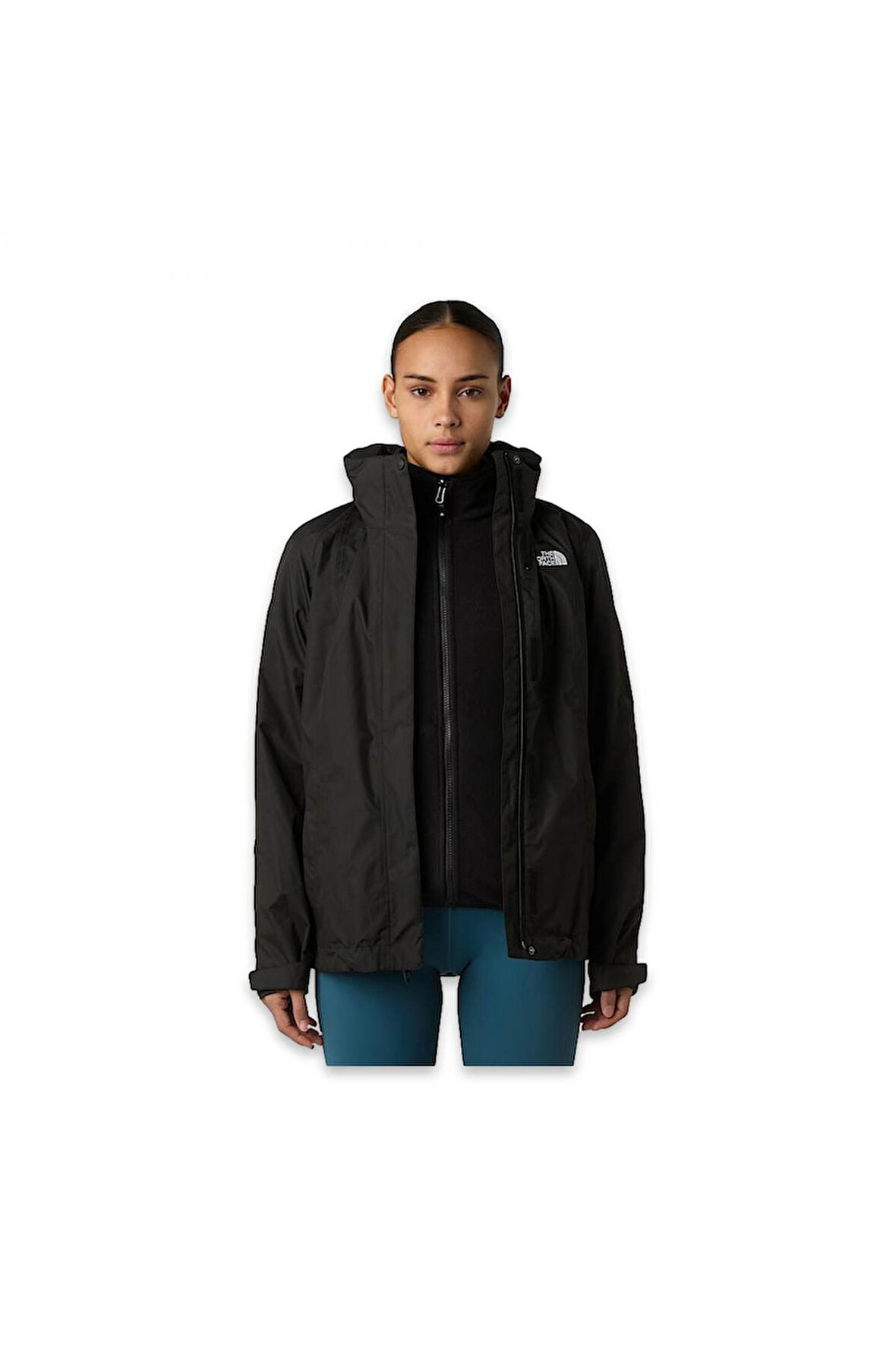 The North Face Nf0A8E02 W Evolve Ii Triclimate Jacket Eu Siyah Kadın Outdoor