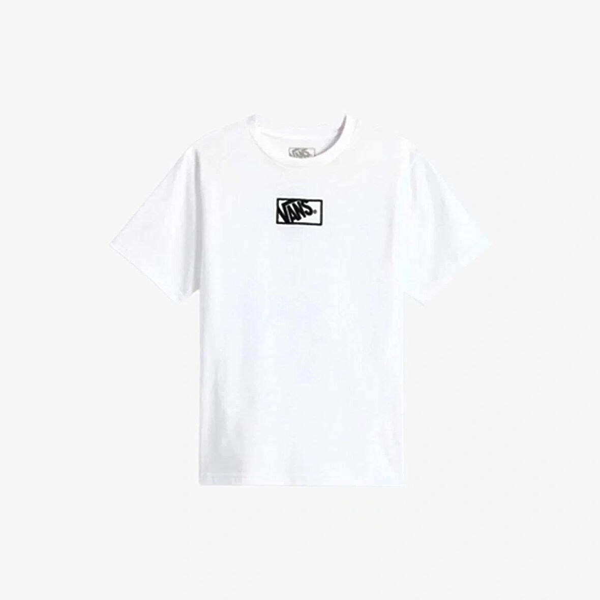 VANS BY BLOCKED BOX SS TEE VN000RBCWHT1