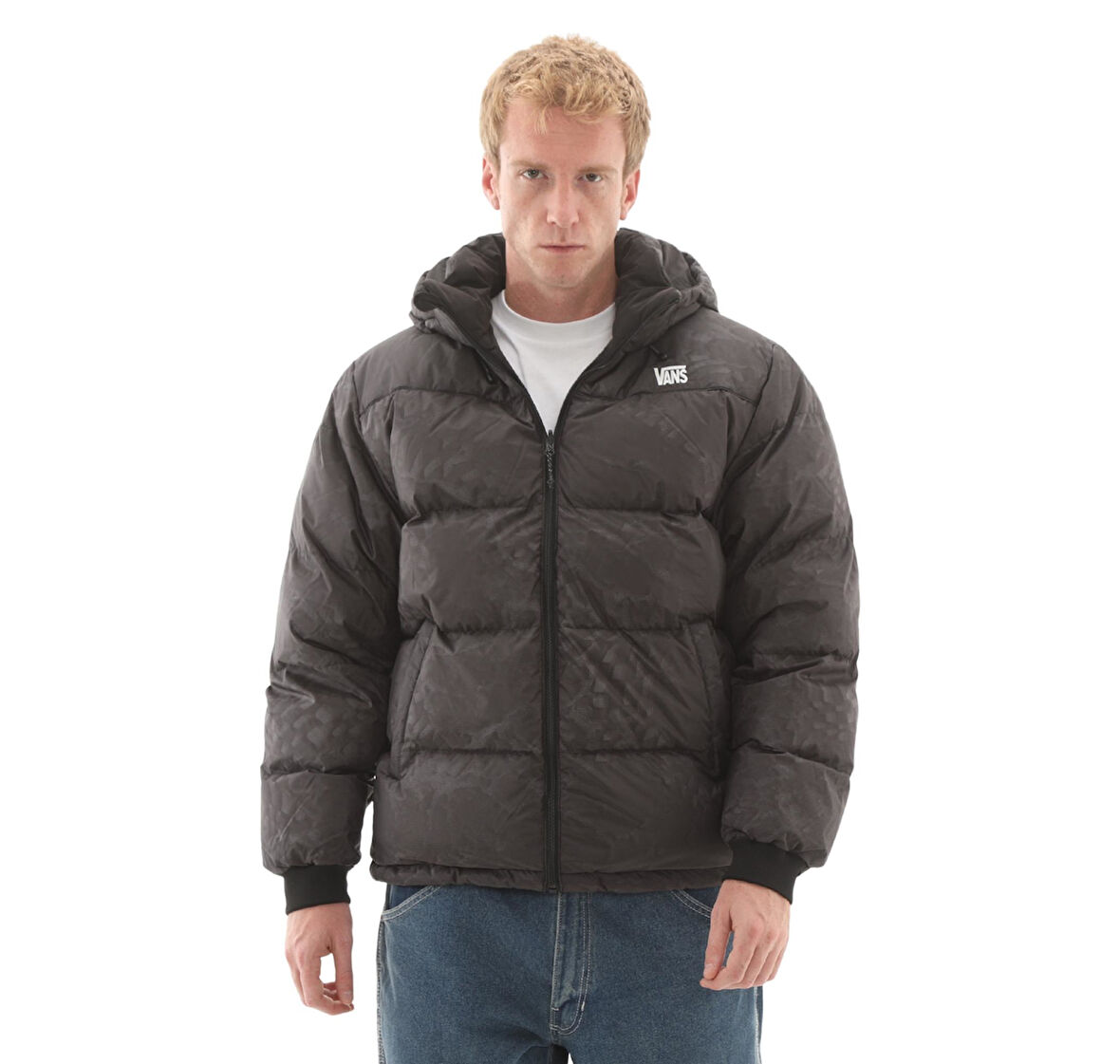 000PJ7BLK1-R Vans Mte Bridgewood Reversible Puffer Erkek Mont Siyah