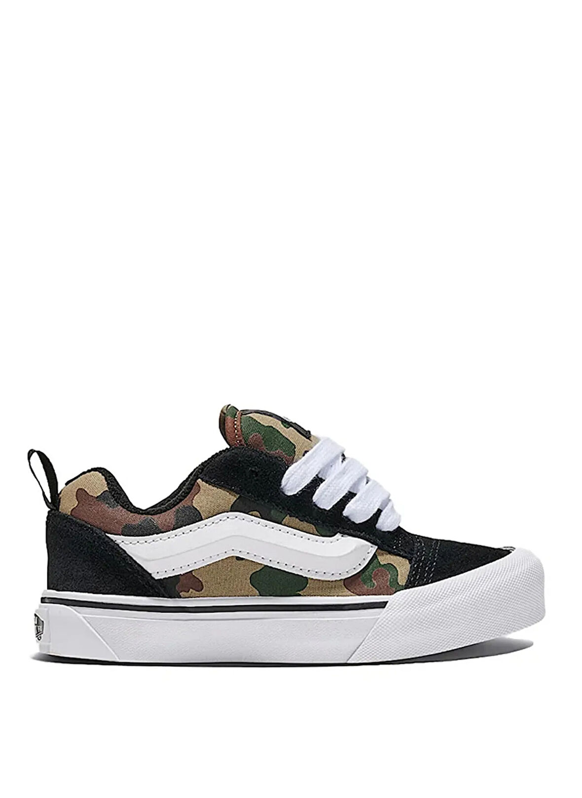 Vans Siyah - Kahve Erkek Çocuk Yürüyüş Ayakkabısı VN000CYUYJ71-Knu Skool