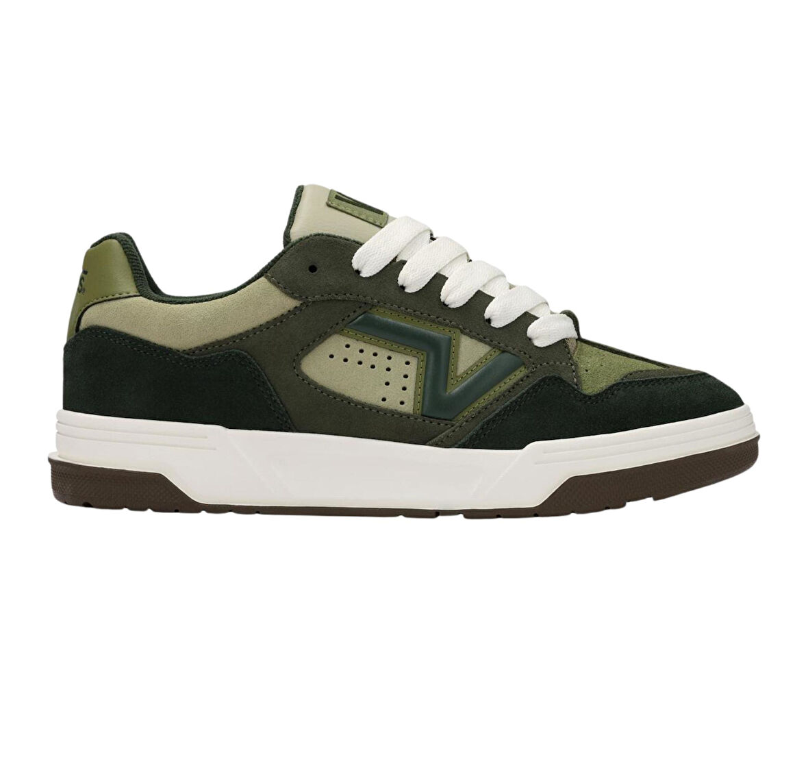 000D6FBGK1-R Vans Upland Spor Ayakkabı Yeşil