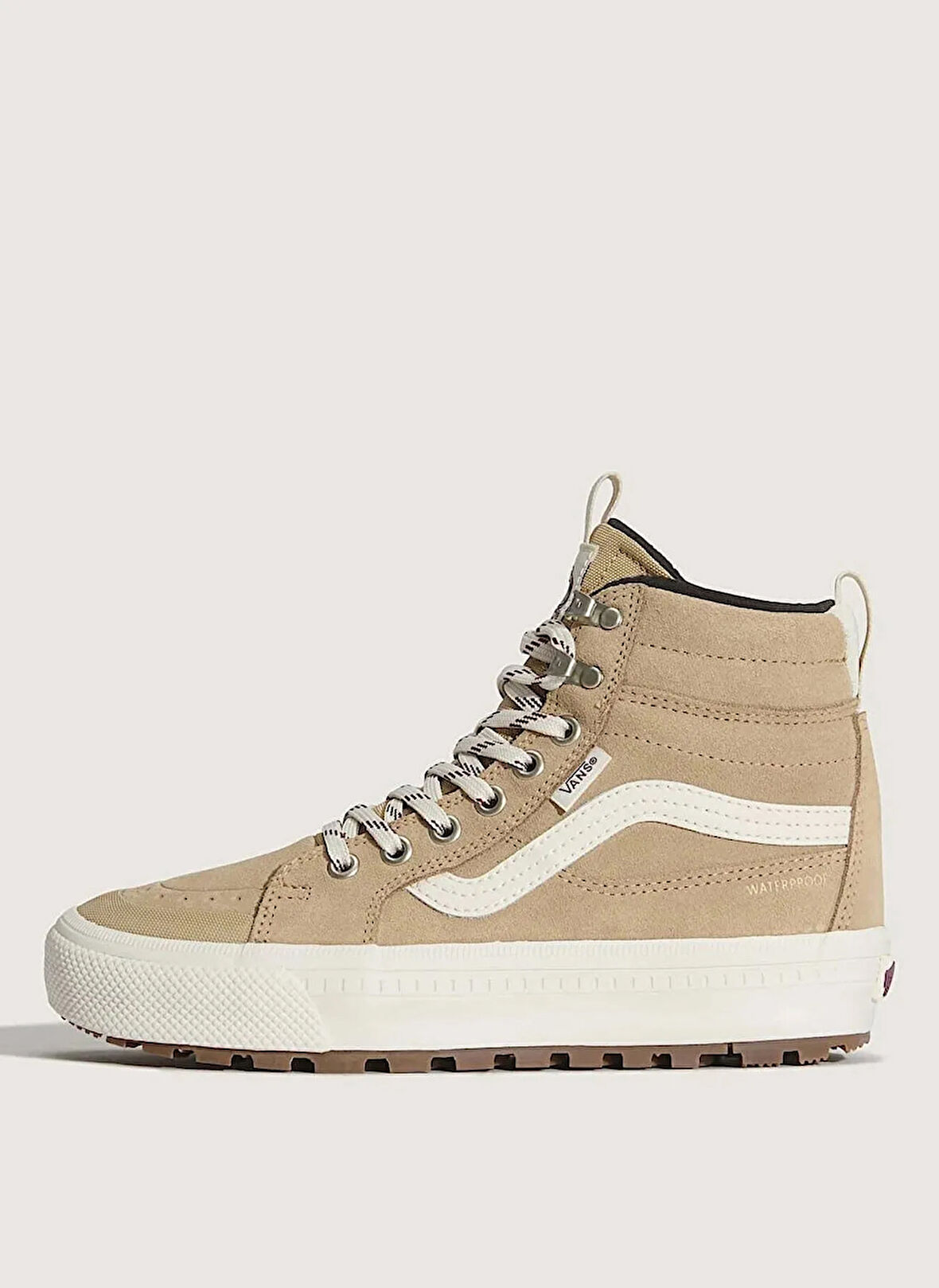 Vans VN000DAQTWH1-MTE Sk8-Hi Waterproof Bej Süet + Deri Erkek Lifestyle Ayakkabı
