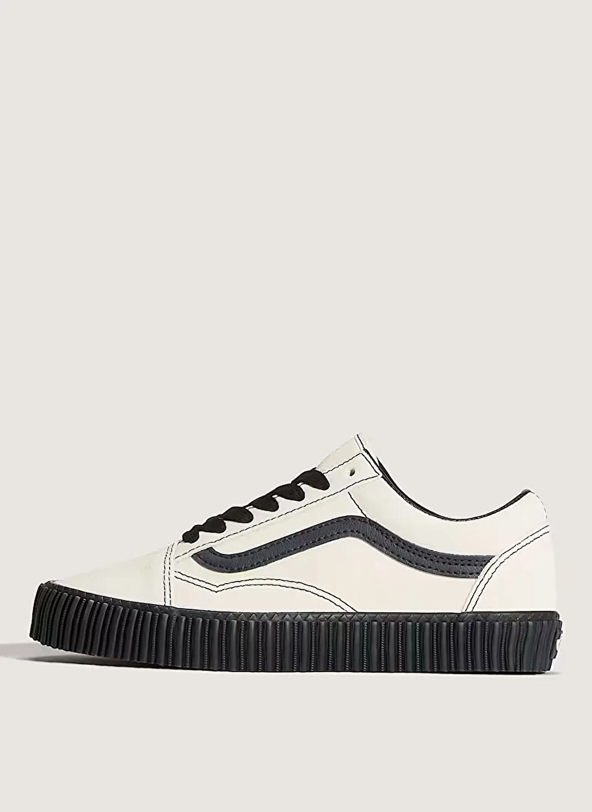 Vans VN000DCE2VZ1-Old Skool Creeper Beyaz Deri Kadın Lifestyle Ayakkabı