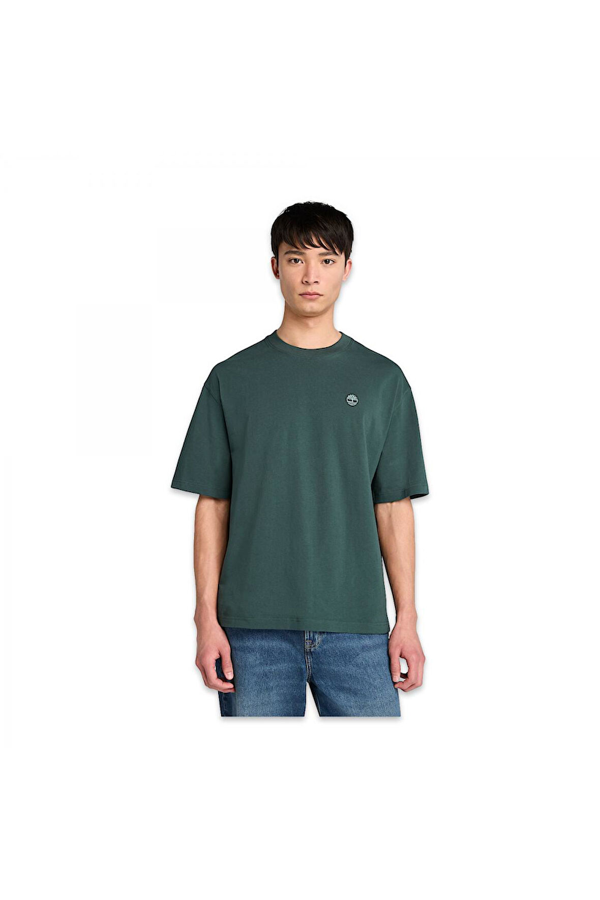Timberland Tb0A6Gh3 Dunstan River Sleeve Tee Yeşil Erkek T-Shirt