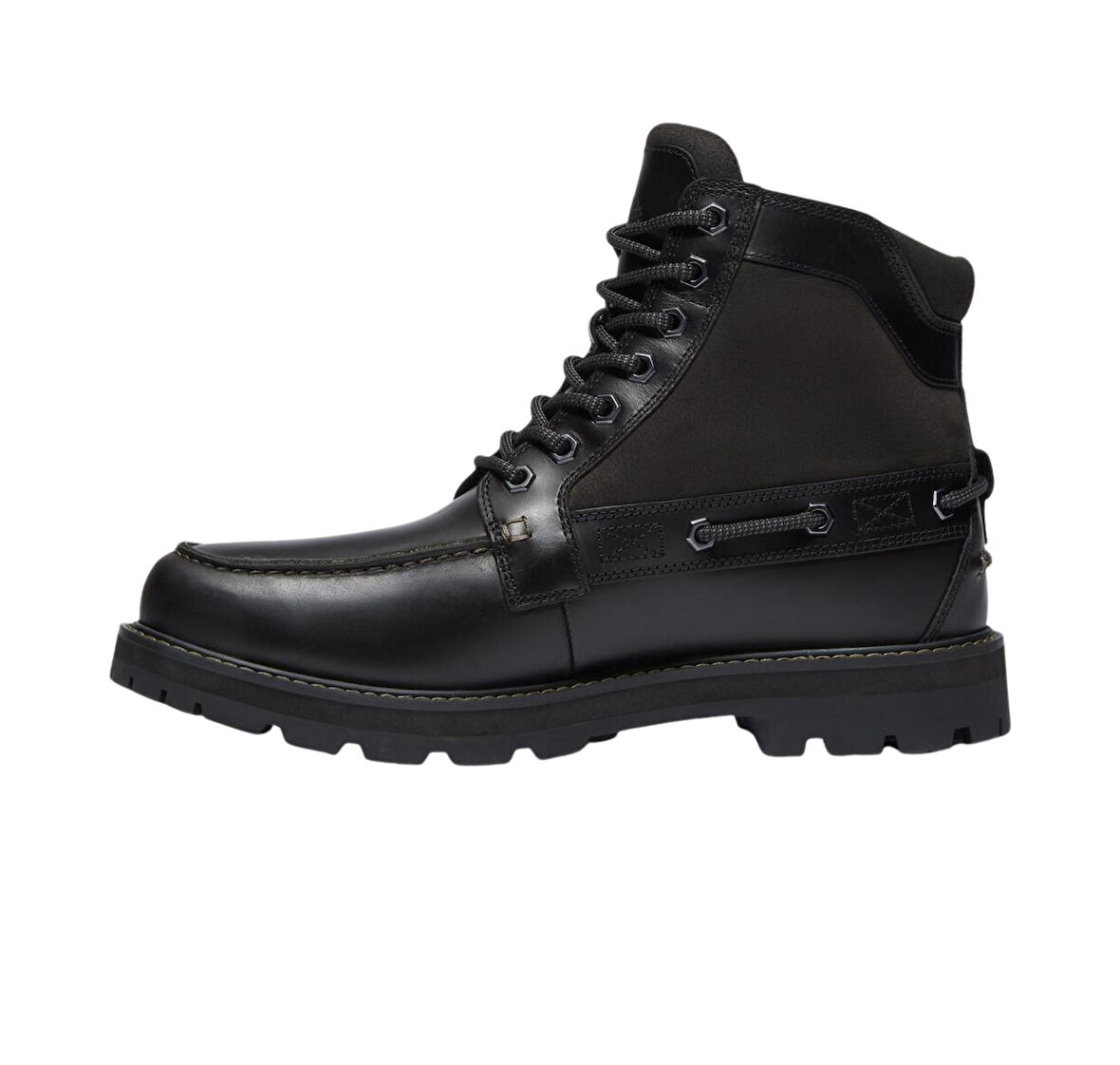 B0A697HW021-R Timberland Brıtton Road Mıd Lace Up Boot Erkek Bot Ve &amp;Ccedil;izme Siyah