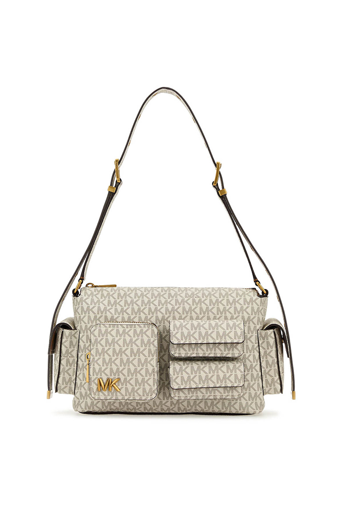 Kadın Md Pckt Shldr Omuz Çantası - Krem | undefined