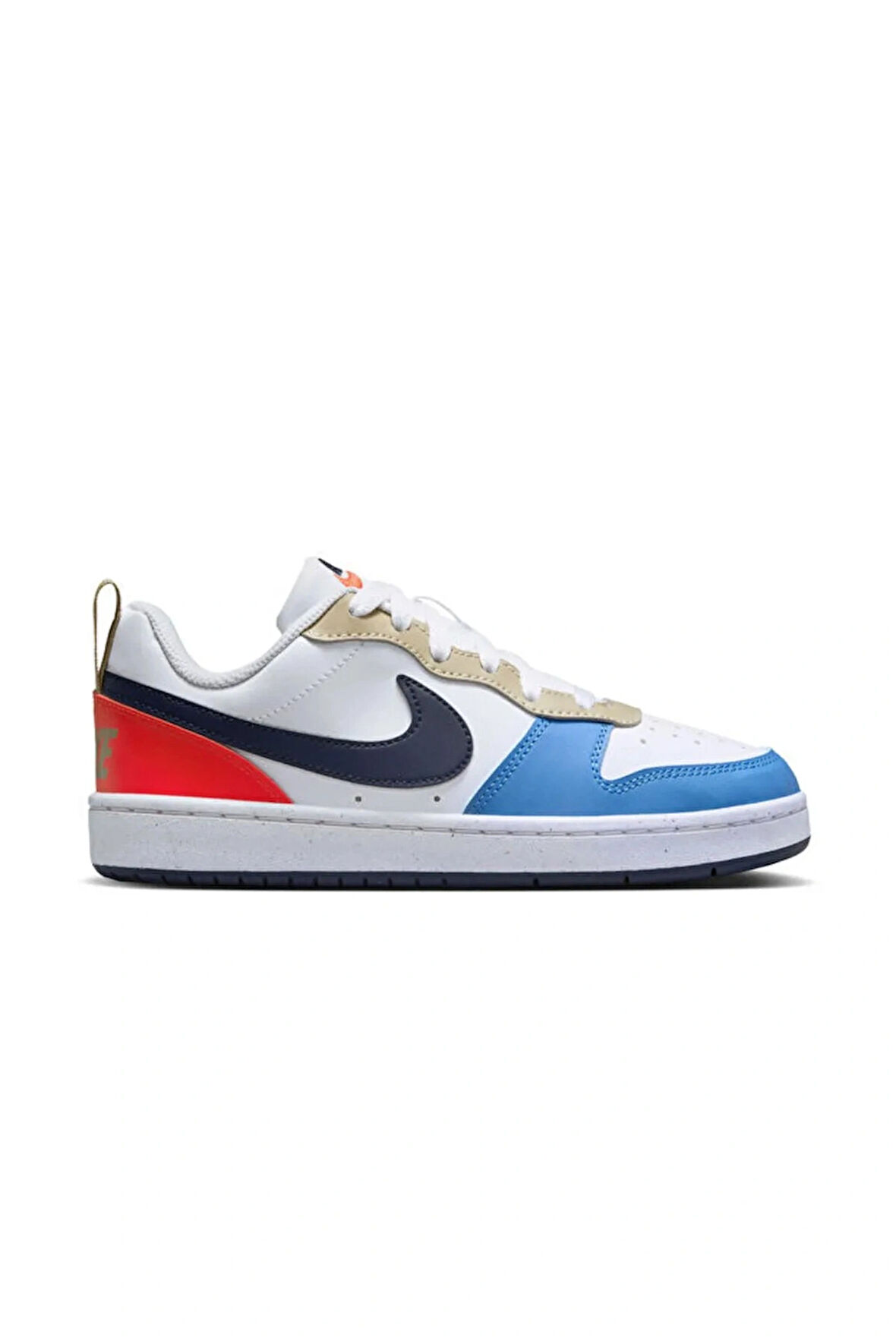 Nike Court Borough Low Recraft (Gs) Genç Günlük Ayakkabı DV5456-124 Beyaz