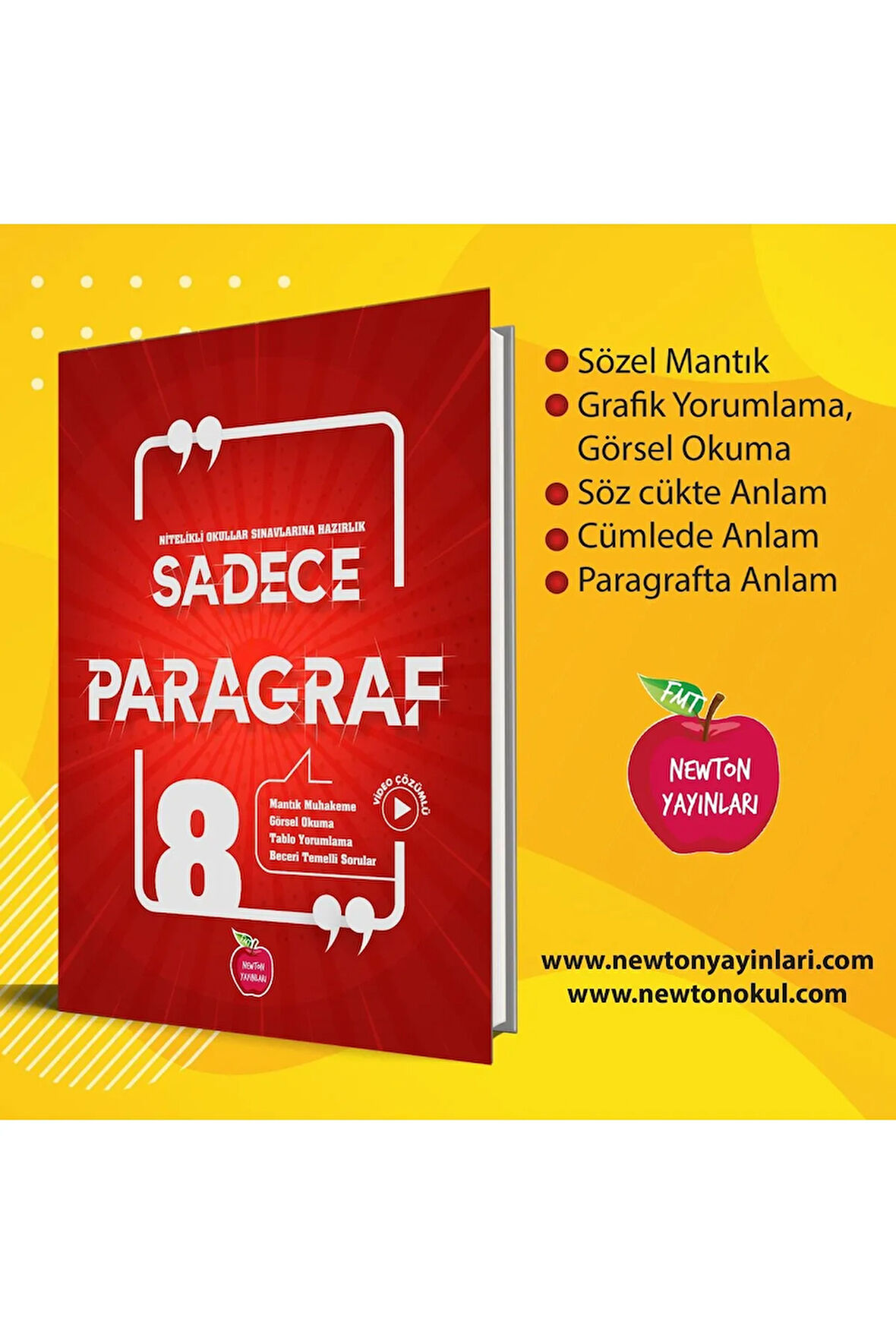 8. Sınıf Sadece Paragraf Soru Bankası
