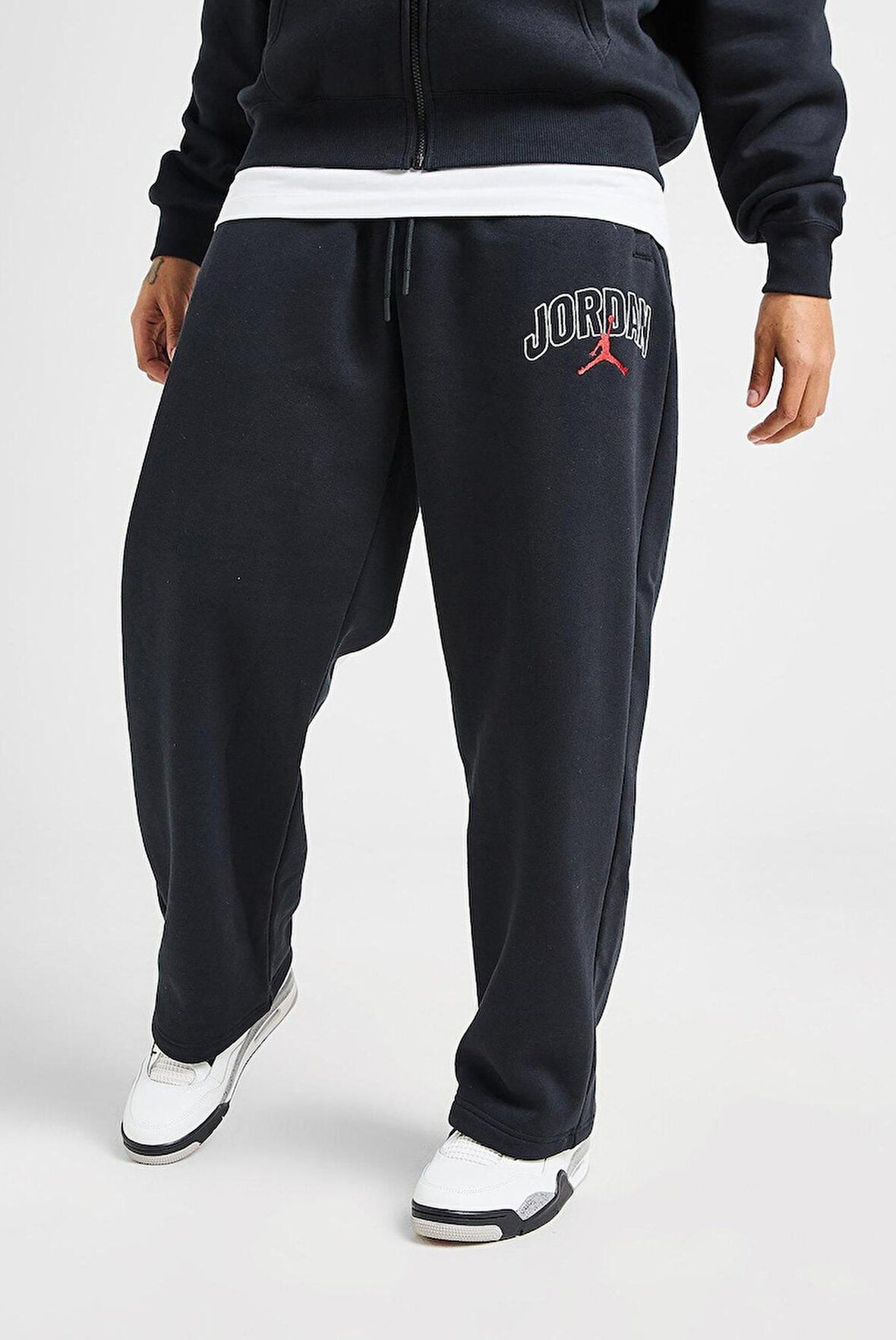 Nike Jordan Brooklyn OH Pant Erkek Oversize Kesim Siyah Eşofman Altı 
