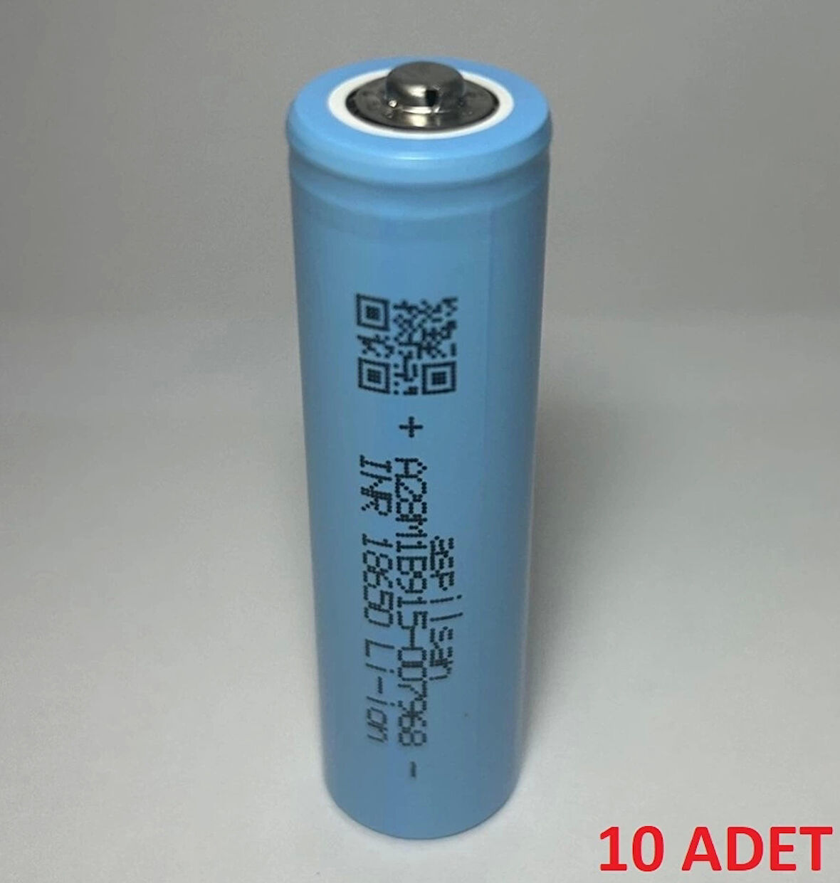 Aspilsan Başlı 18650 Li-Ion Pil 3.7V 2900mAh INR18650A28 - 10 Adet