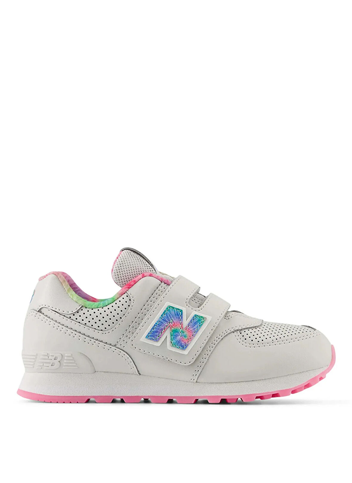 New Balance Beyaz Kız Çocuk Yürüyüş Ayakkabısı 574 PV574KL-NB Lifestyle Pre-School