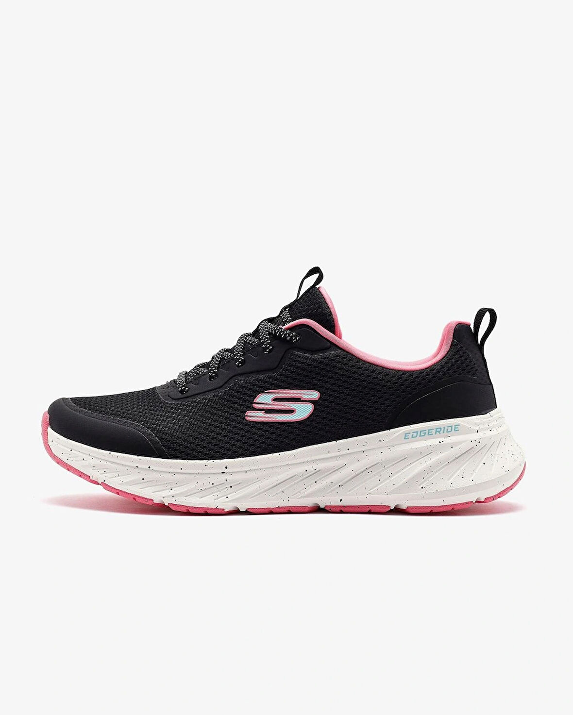 Skechers Edgeride - Smooth Journey 150472 BKPK Kadın Siyah Spor Ayakkabı