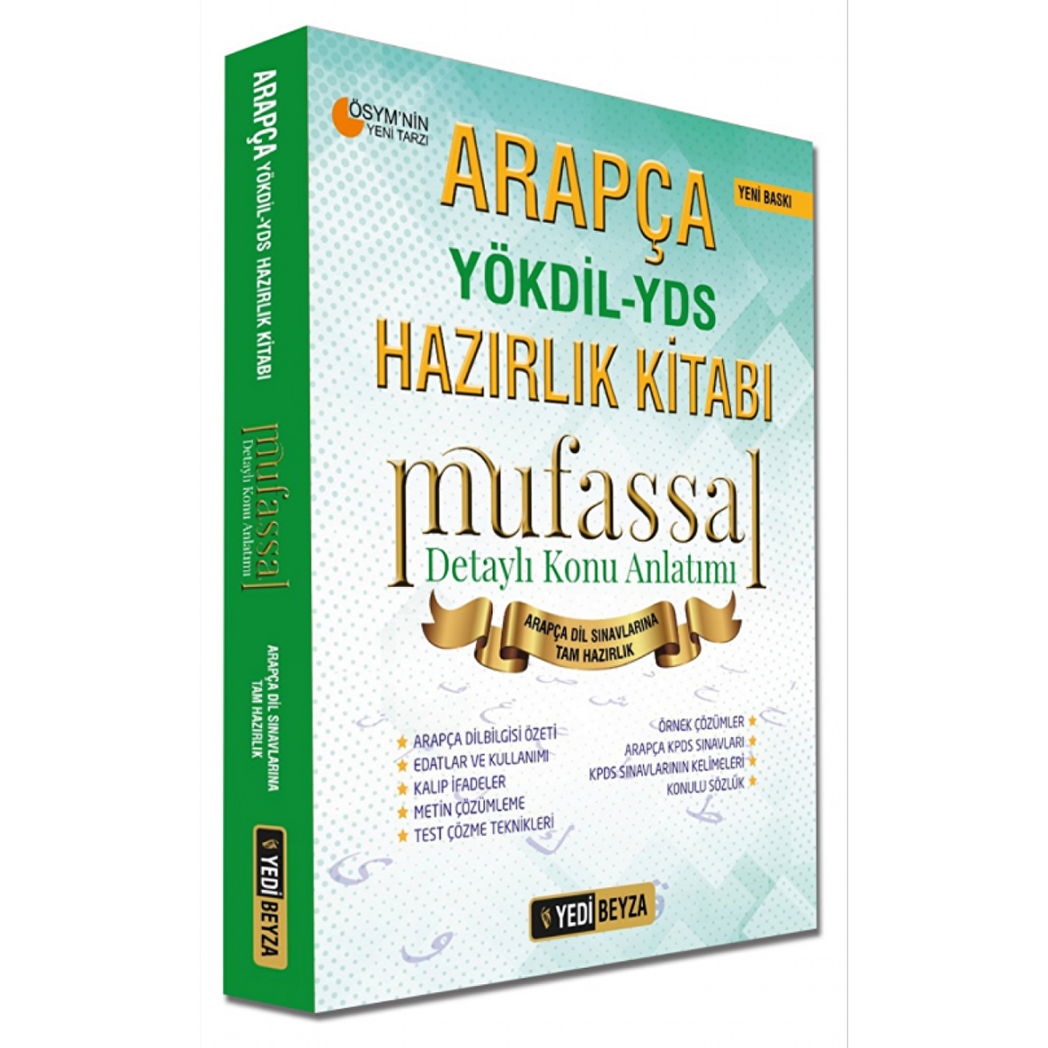 Yds Yökdil Arapça Mufassal Konu Anlatımlı Hazırlık Kitabı - Mehmet Ümütli Yedibeyz