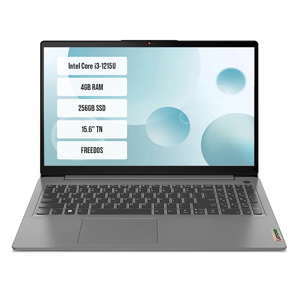 Lenovo IP3 15IAU7 82RK018GTX Intel Core i3-1215U 4GB 256GB SSD 15.6" TN FreeDos