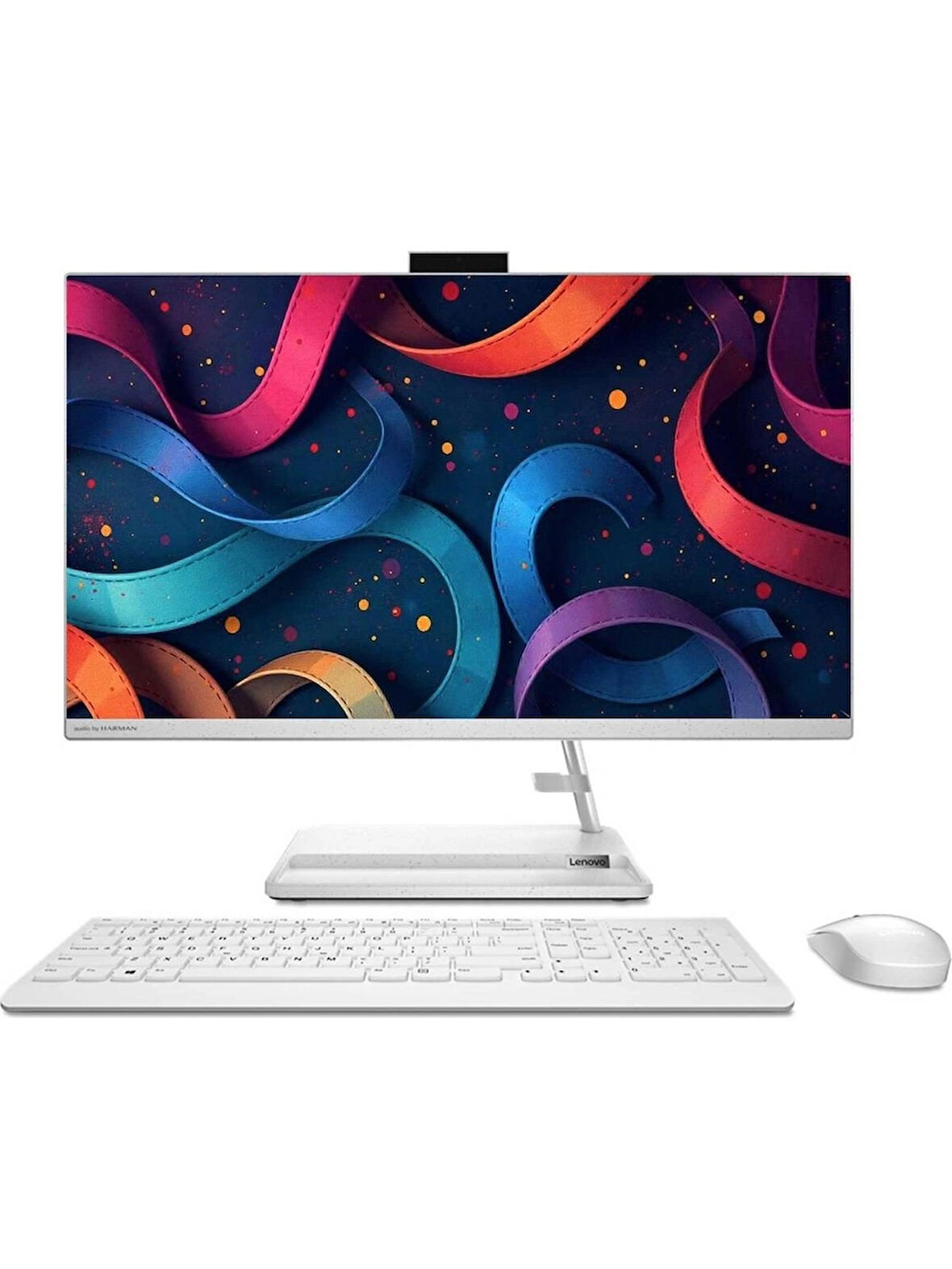 Lenovo Ideacentre 3 Intel Core i5 12450H 16GB 512GB SSD Windows 10 Pro 23.8" FHD All In One Bilgisayar F0GH01GBTRM1