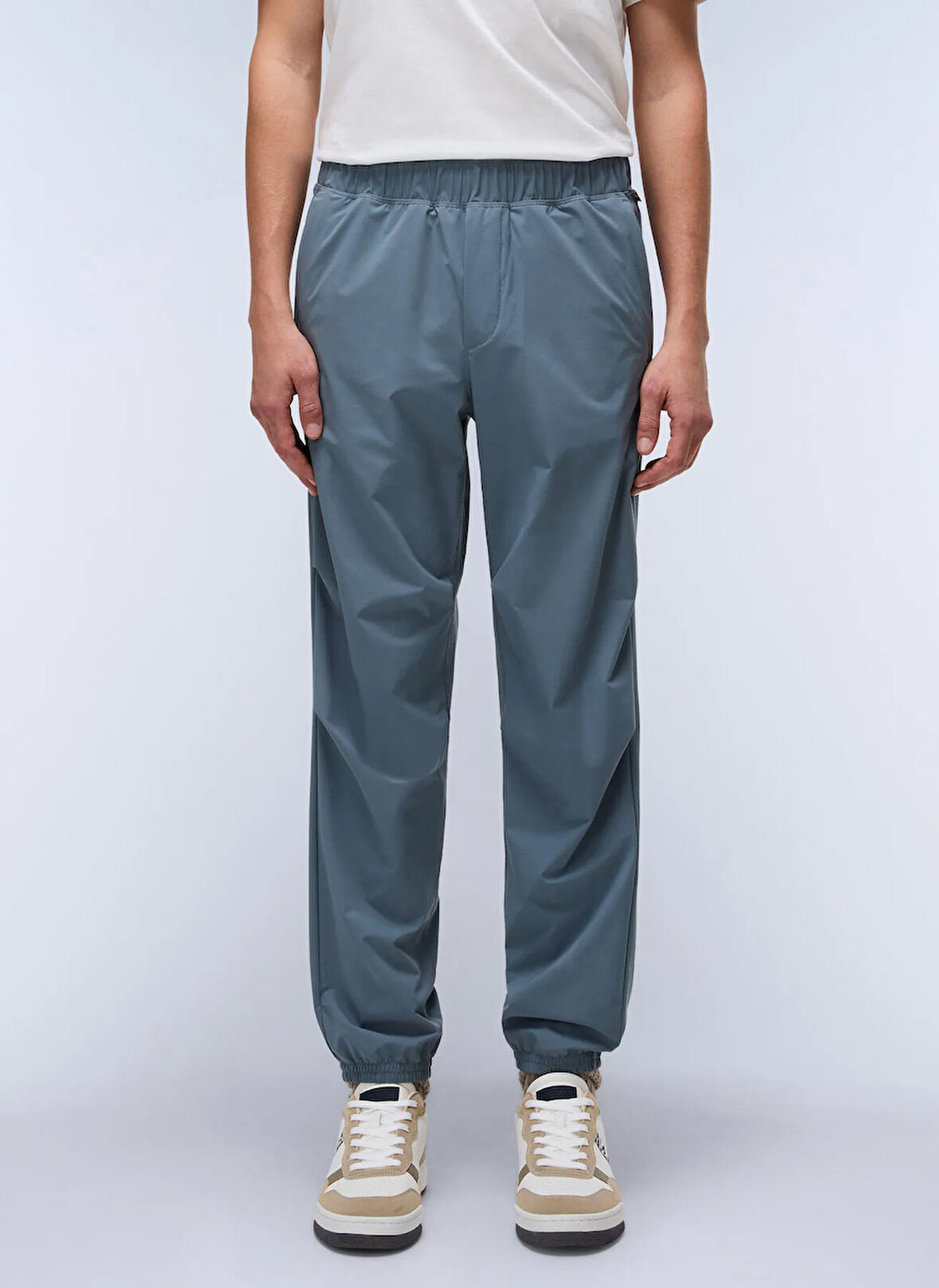 Napapijri NP0A4IDYG1Y1-M-TARTUCA Gri Relaxed Erkek T-Shirt