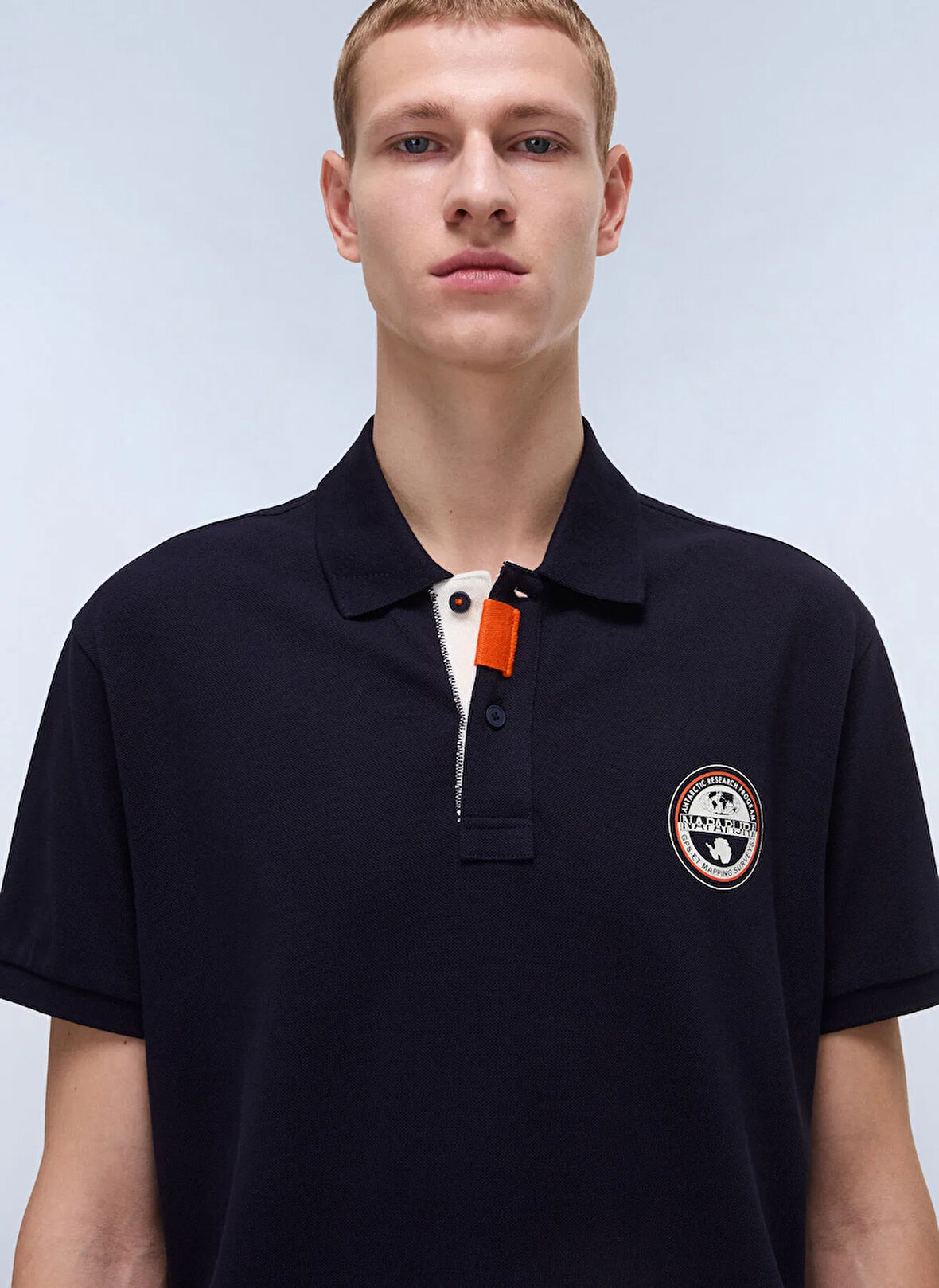 Napapijri NP0A4ID31761-E-CLANIS SS Lacivert Relaxed Erkek T-Shirt